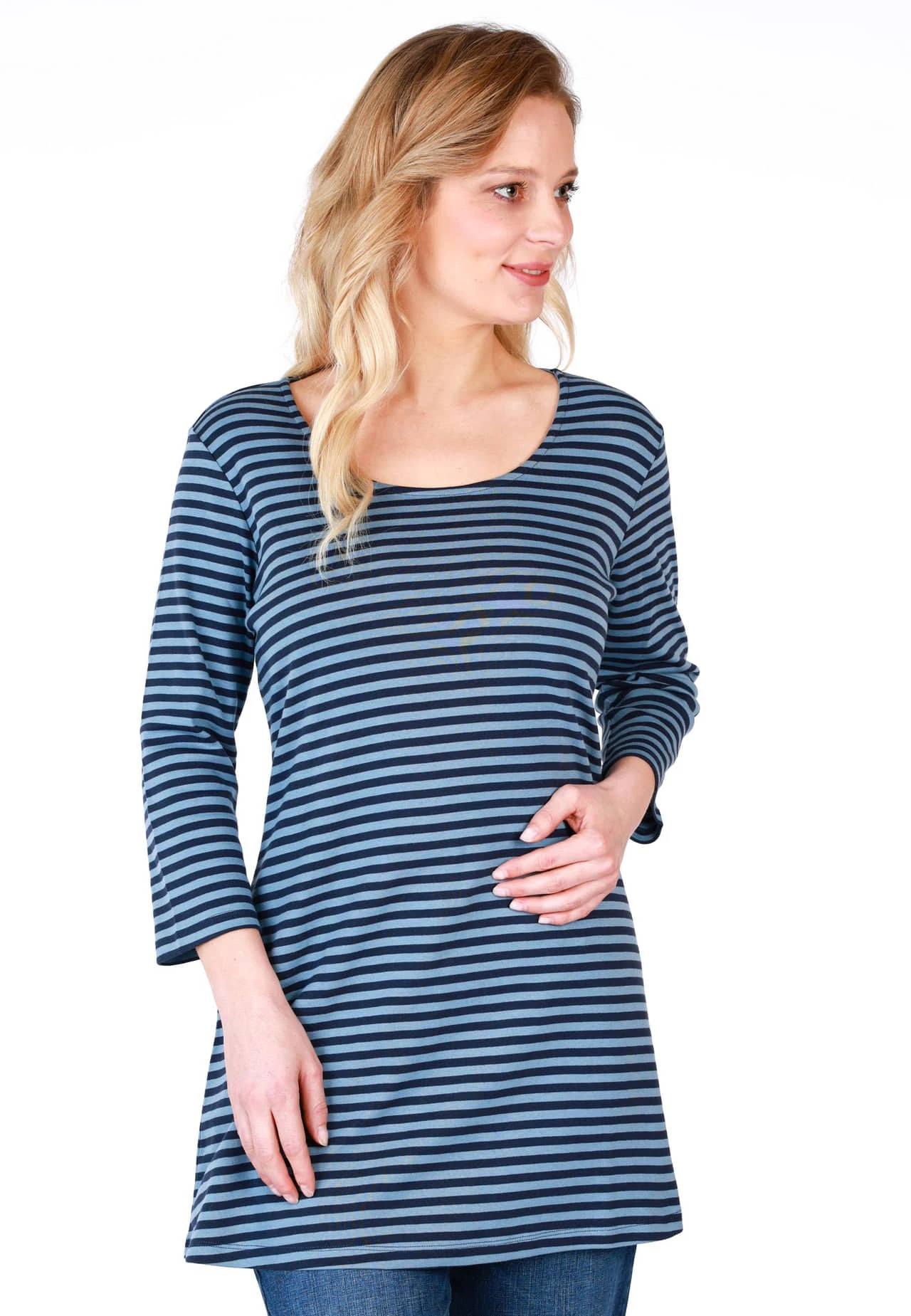 Tunika Juma - Navy – Bild 3