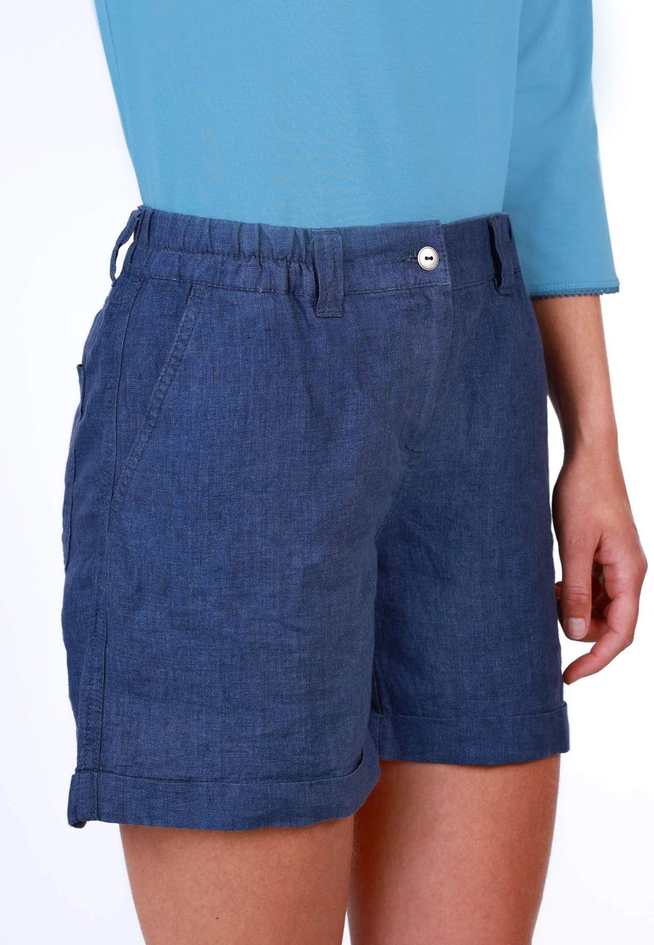 Shorts Feliene - Denim – Bild 3