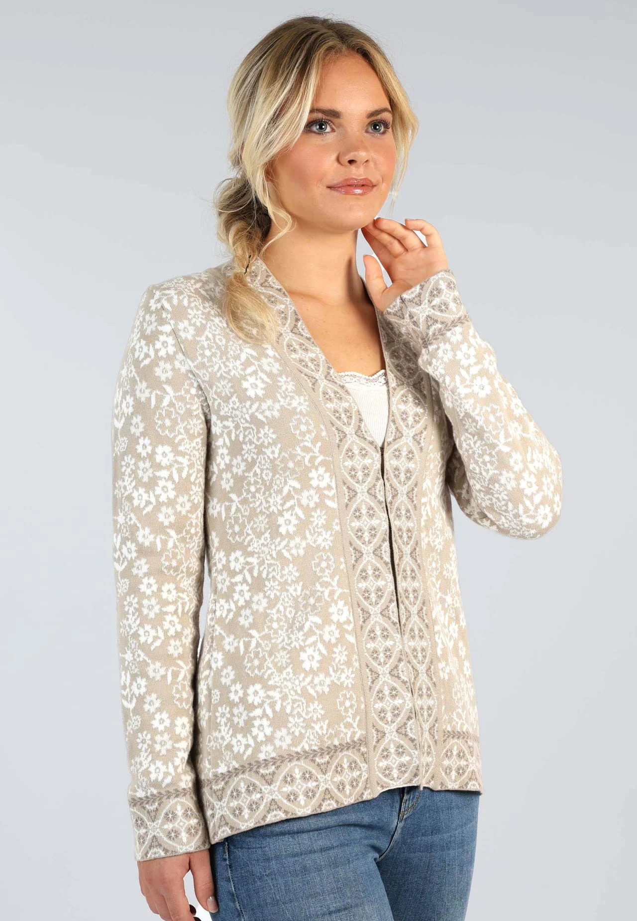 Strickjacke My- Sand – Bild 4