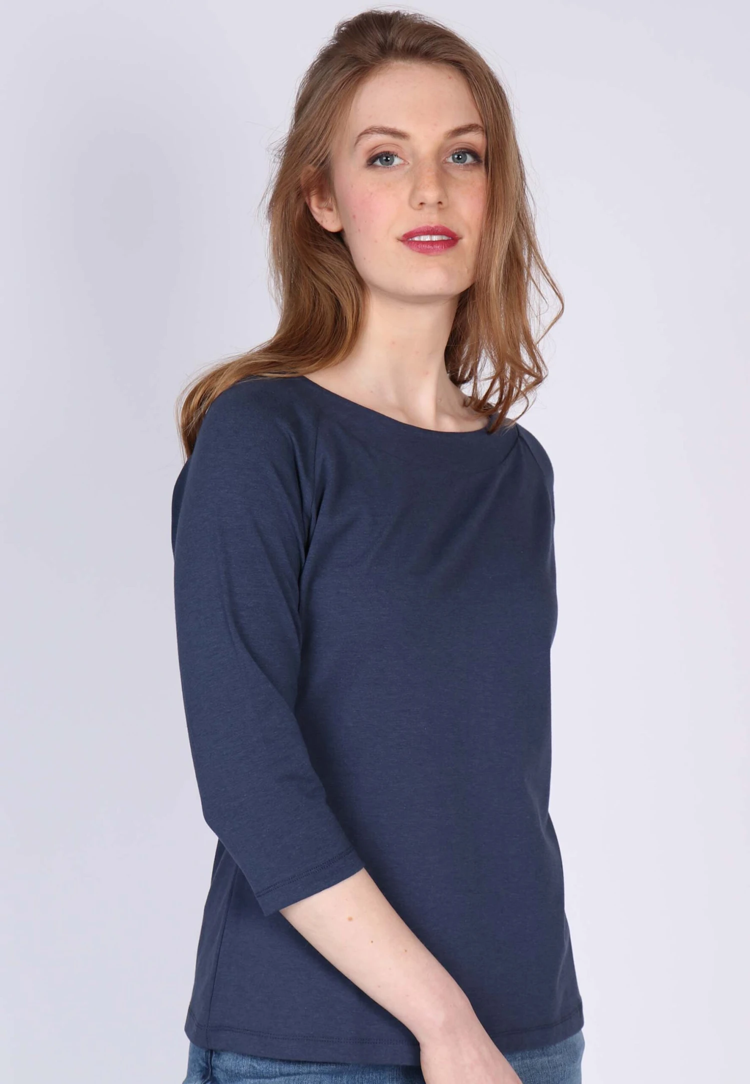 Shirt Zoa - Navy – Bild 4