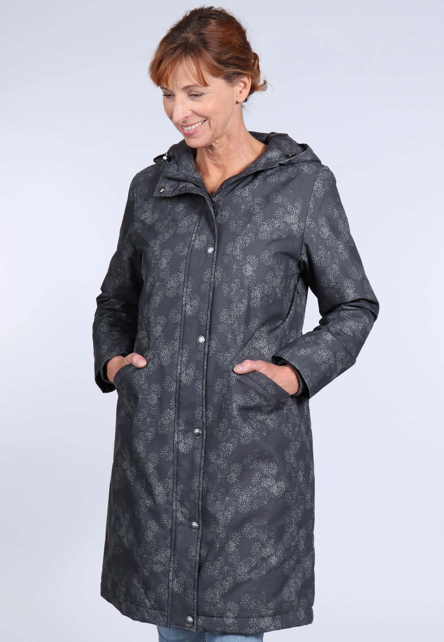 Mantel Syni - Anthracite – Bild 3