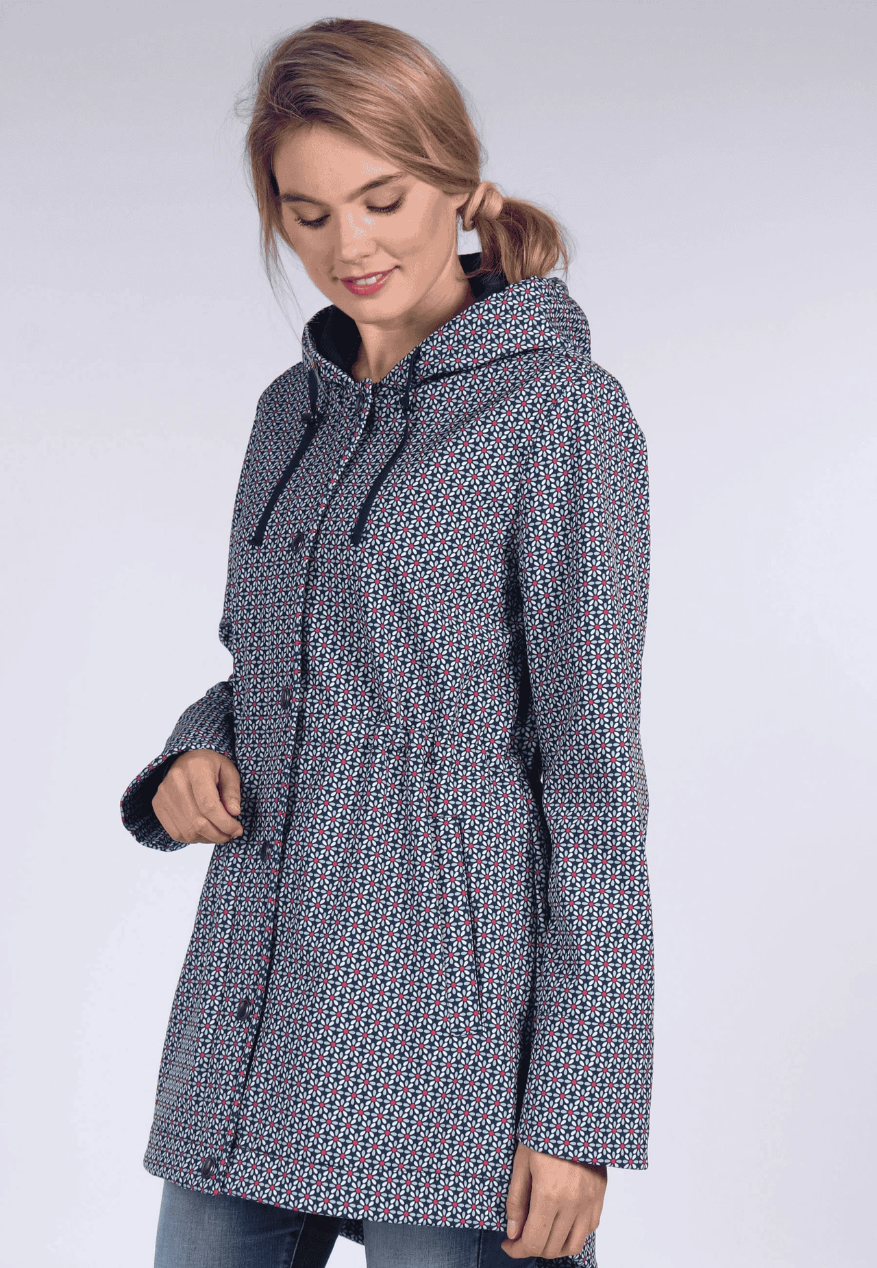 Mantel Winda- Navy – Bild 4