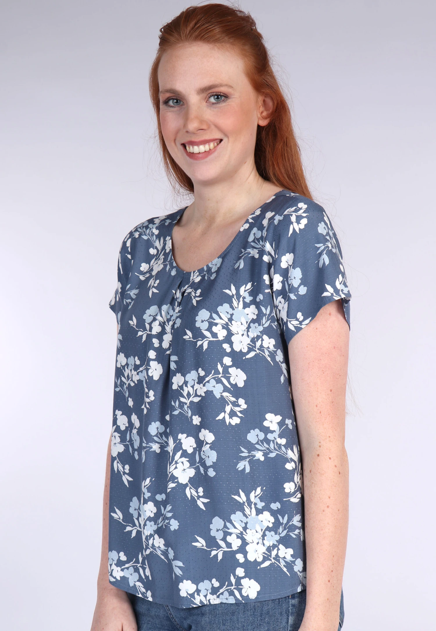 Bluse Sinje- Fjord – Bild 4