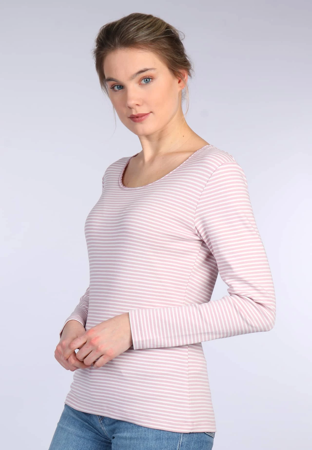 Langarmshirt Sandra- Rose – Bild 4