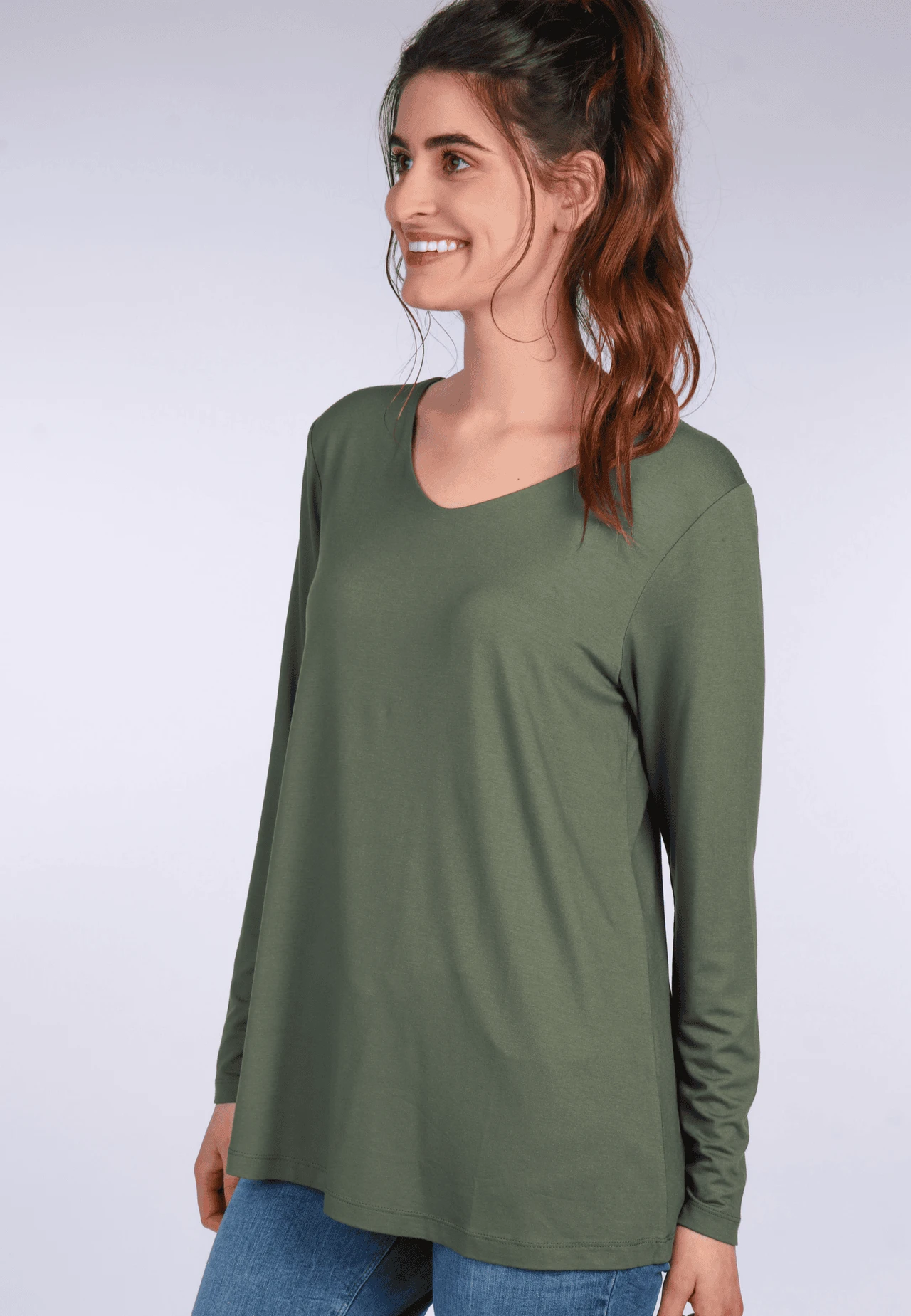 Langarmshirt Adisa - Thyme – Bild 4