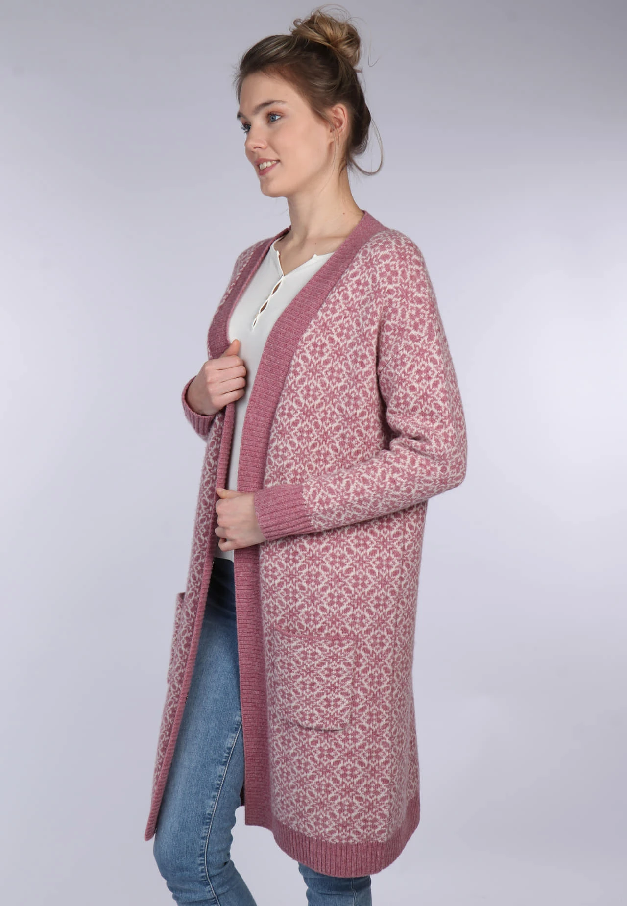 Strickjacke Tilke - Rose – Bild 4