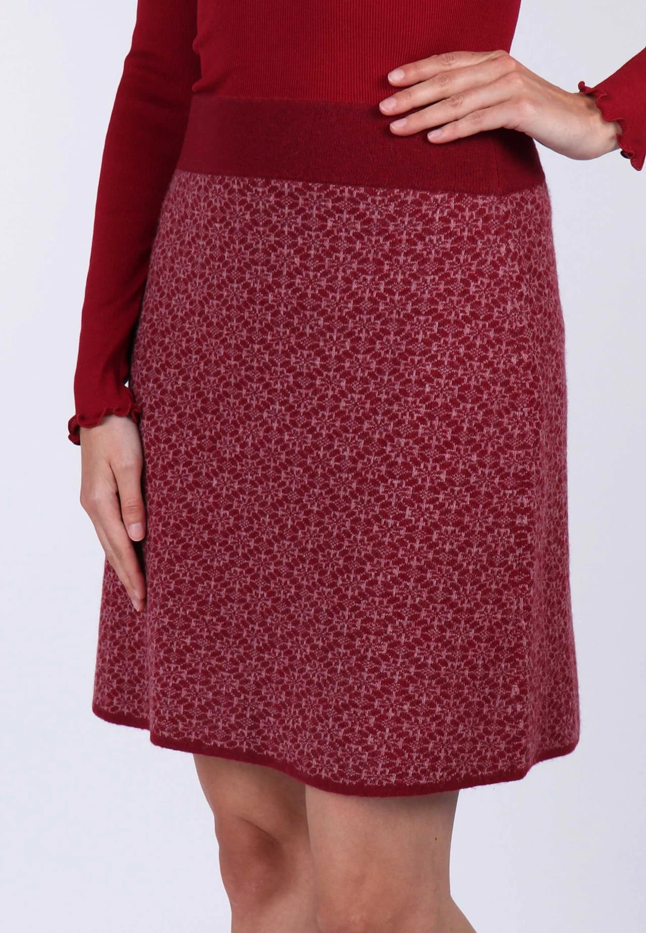 Strickrock Mina - Wine – Bild 4