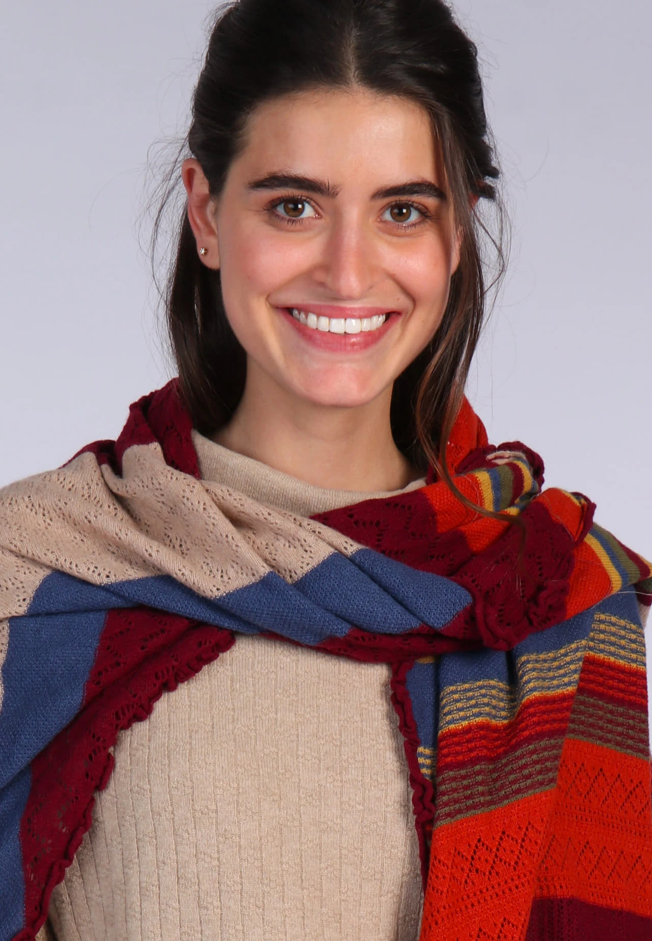 Dreieckstuch Ingar - Wine – Bild 4