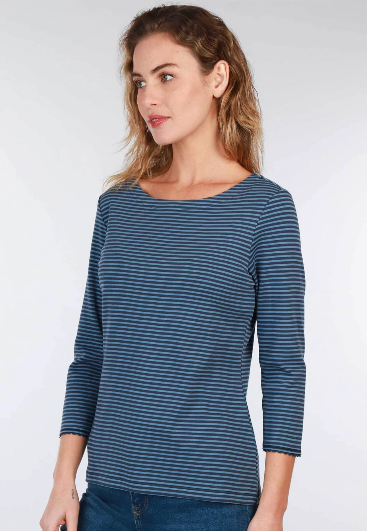 Shirt Bea- Navy – Bild 4