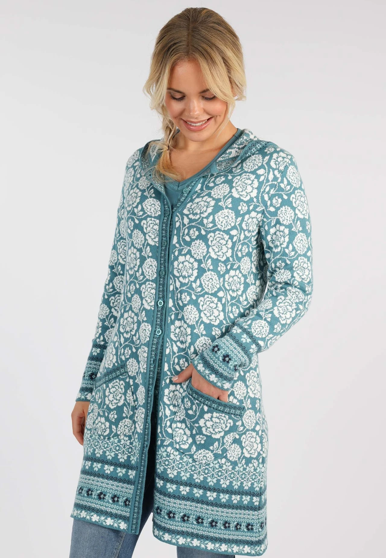 Strickmantel Glory- Peace – Bild 4