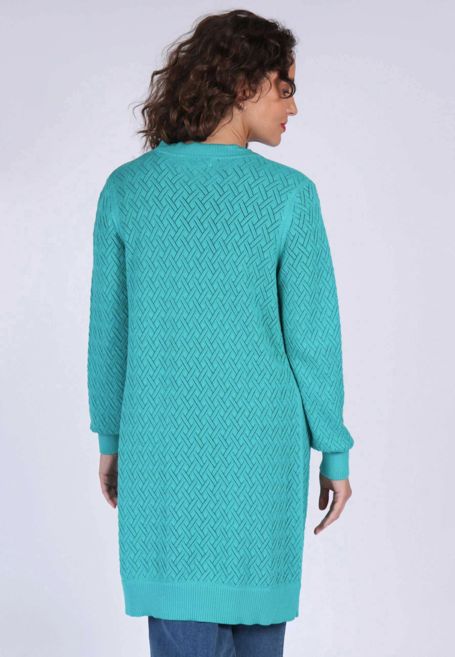 Strickmantel Viola - Tropical – Bild 4