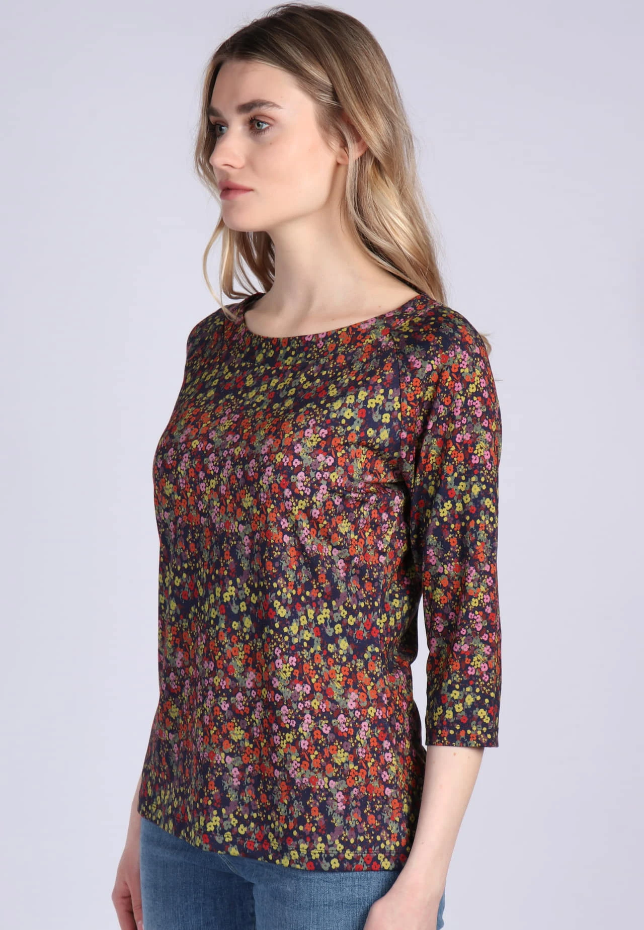 Shirt Zoa Flower Confetti- Thyme – Bild 4