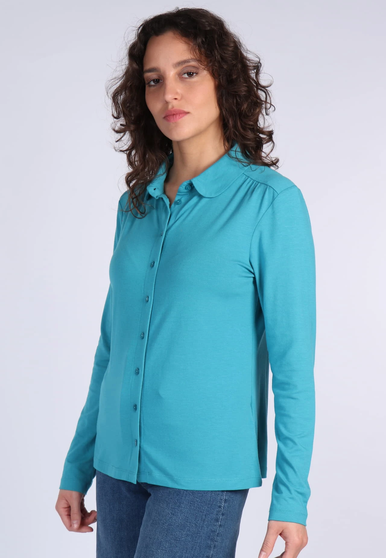 Bluse Andya - Sapphire – Bild 4