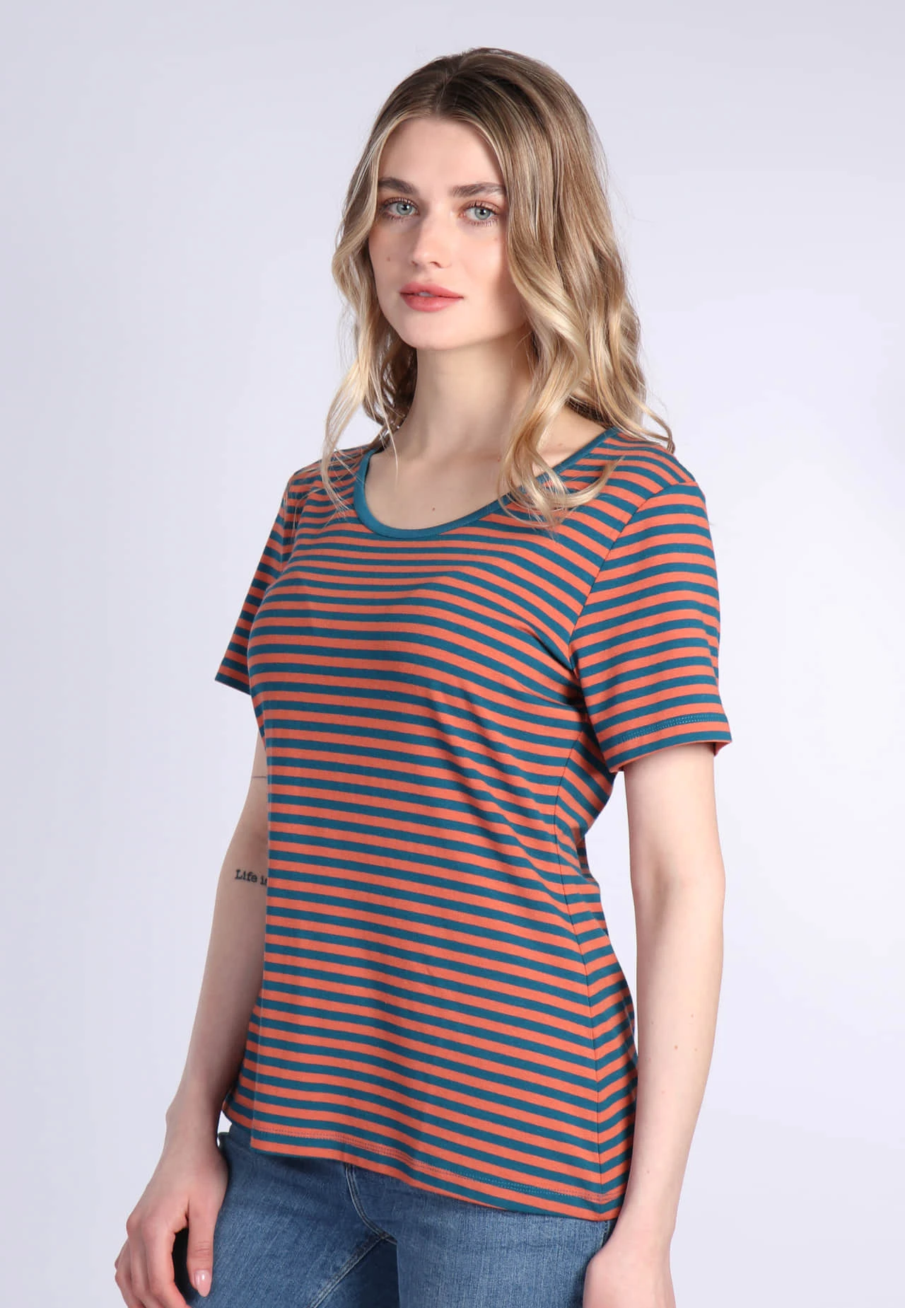 T-Shirt Loani - Light Rust – Bild 4