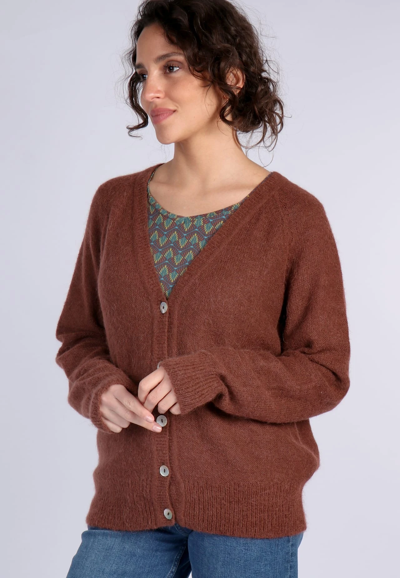 Strickjacke Vija - Henna – Bild 4