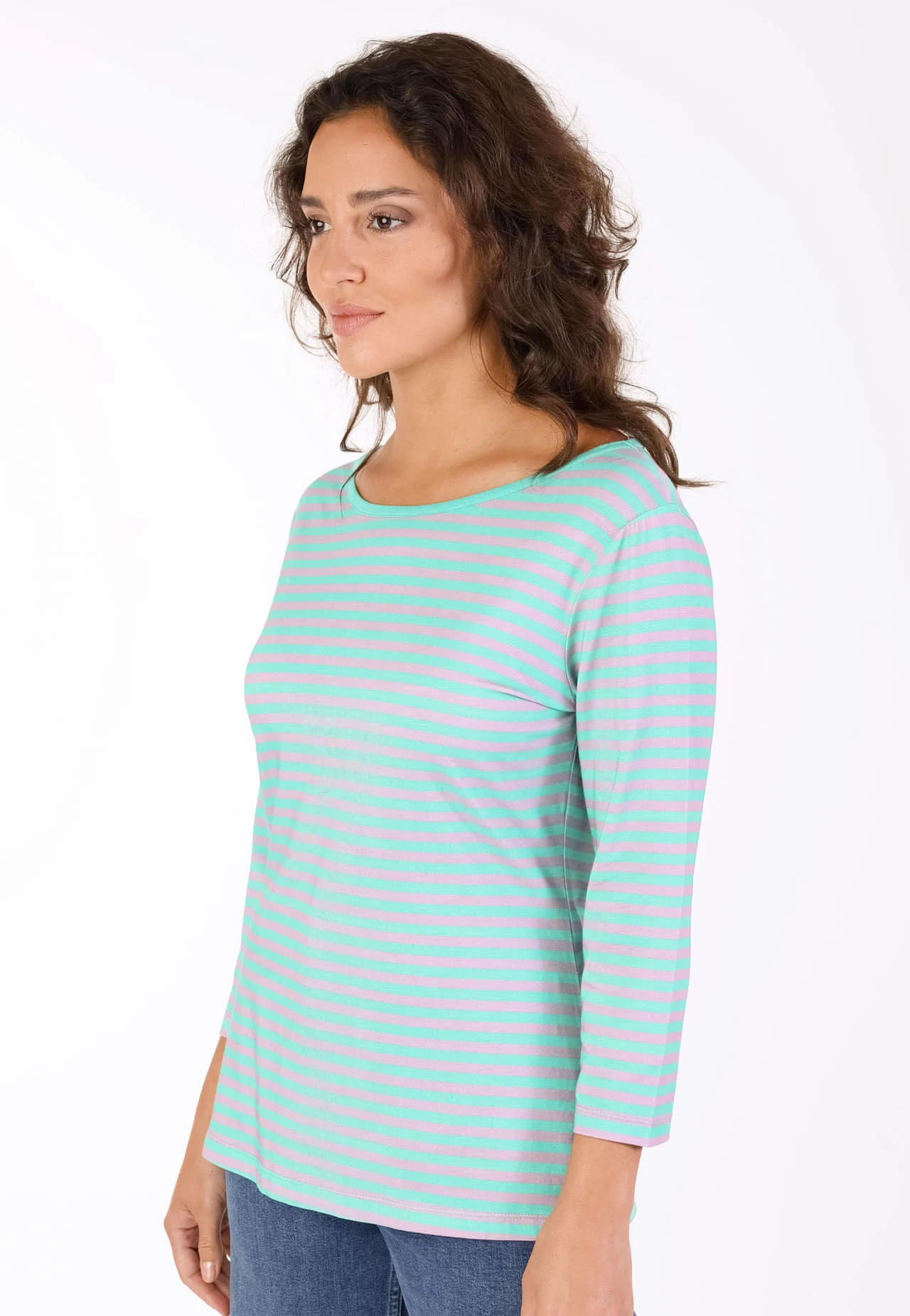 Shirt Ailina Stripe - Atlantis – Bild 4