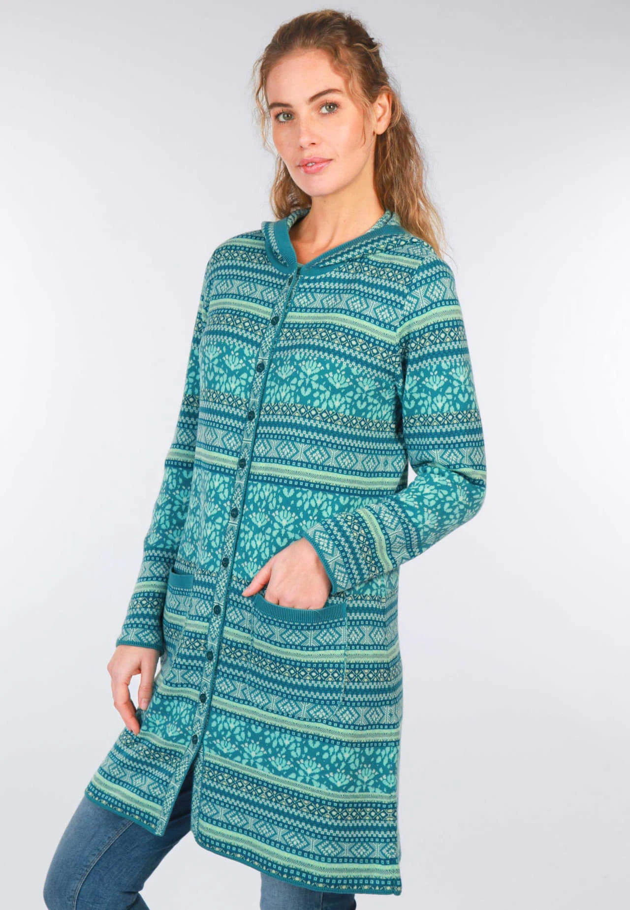 Strickmantel Jordis Garland - Peace – Bild 4