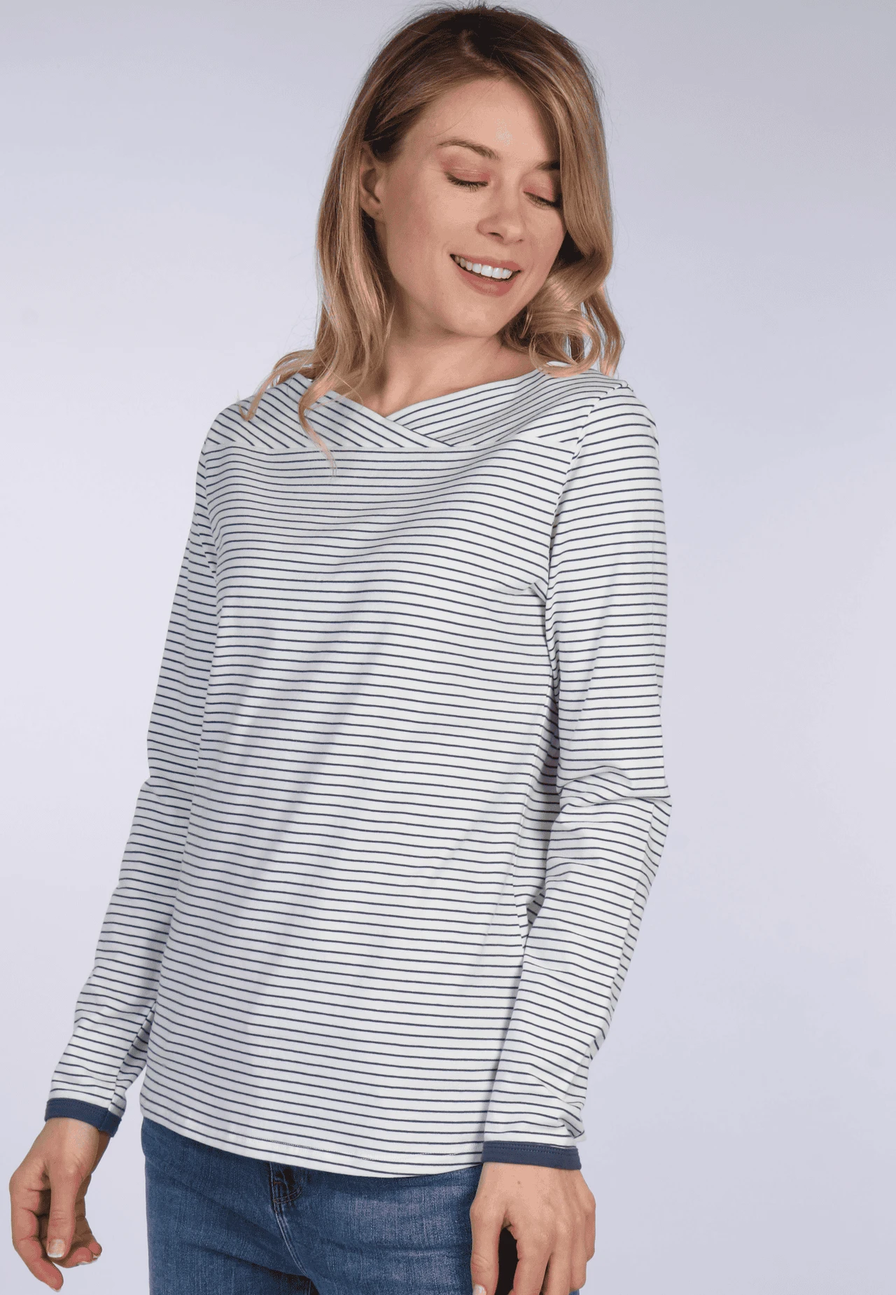 Langarmshirt Kajsa - Ivory – Bild 4