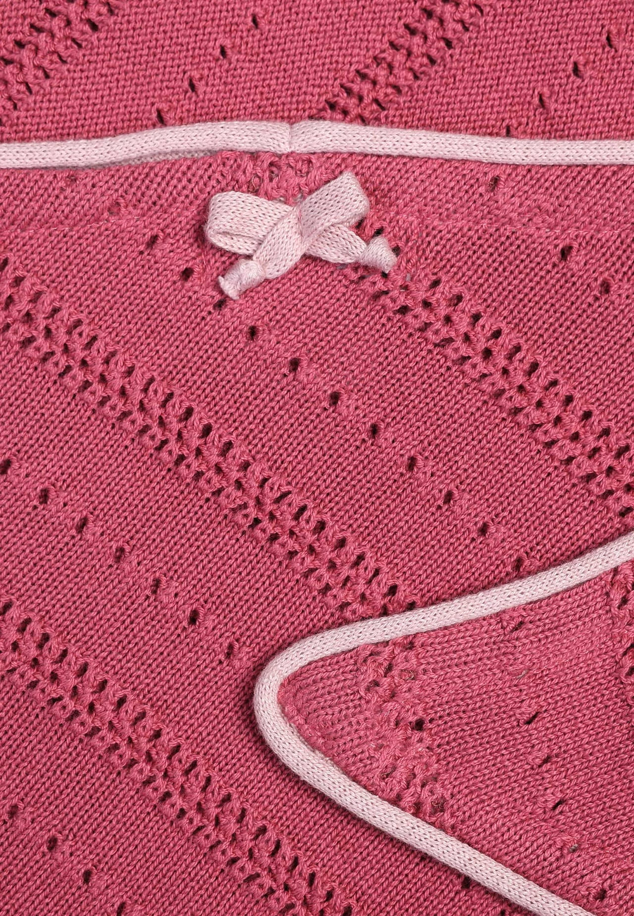 Dreieckstuch Elisabeth Art - Red Violet – Bild 2