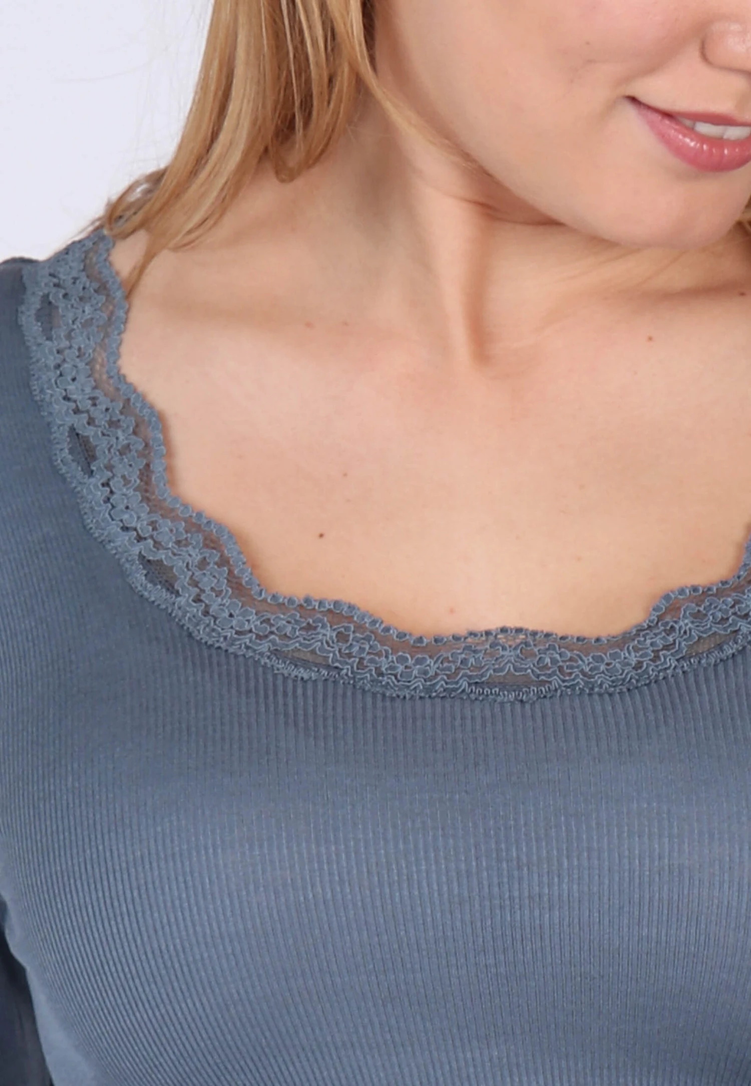 Langarmshirt Lynna - Smoke – Bild 5