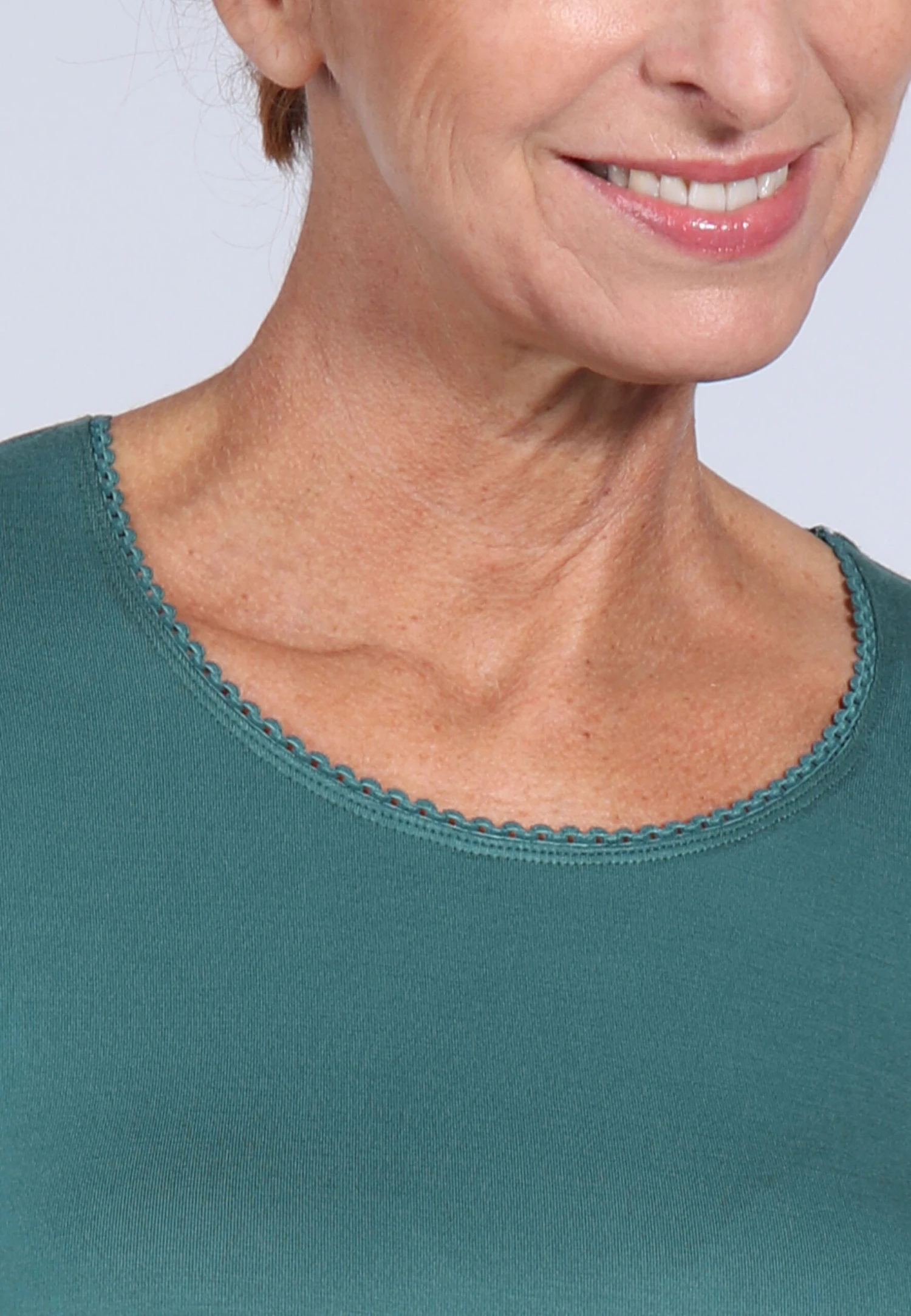 Langarmshirt Philia - Bottle Green – Bild 5