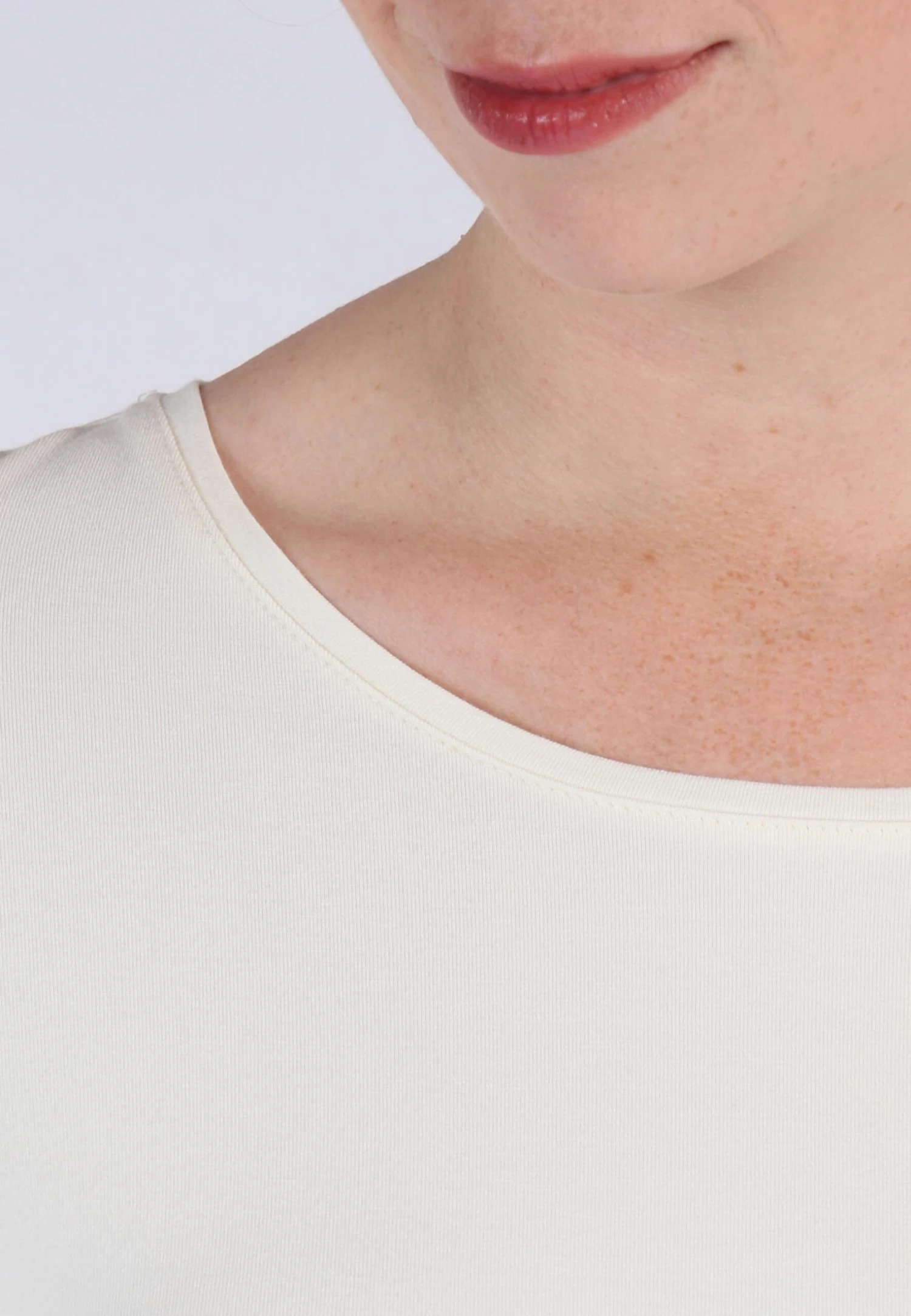 Langarmshirt Mabel- Ivory – Bild 5