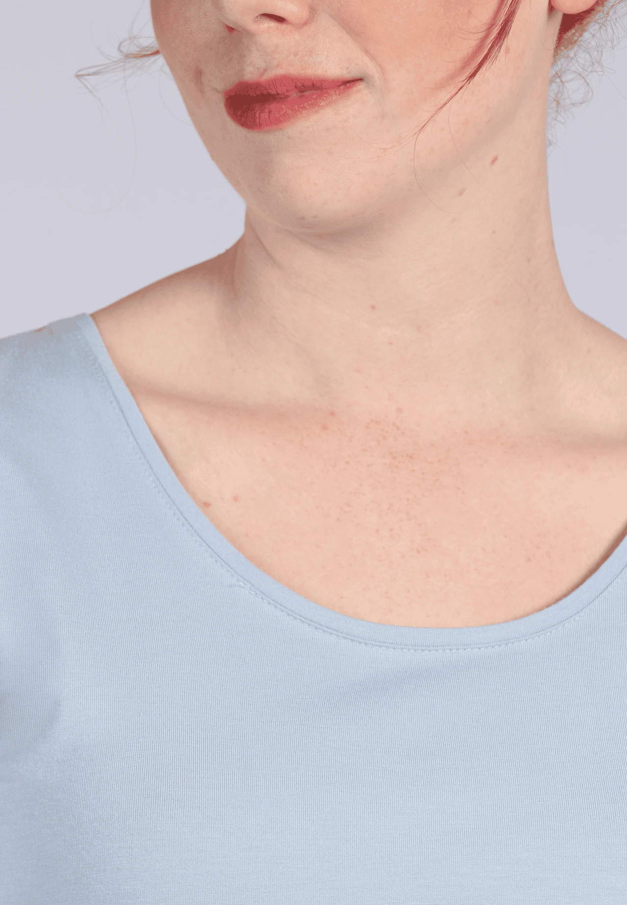 T-Shirt Allissar- Light Blue – Bild 5