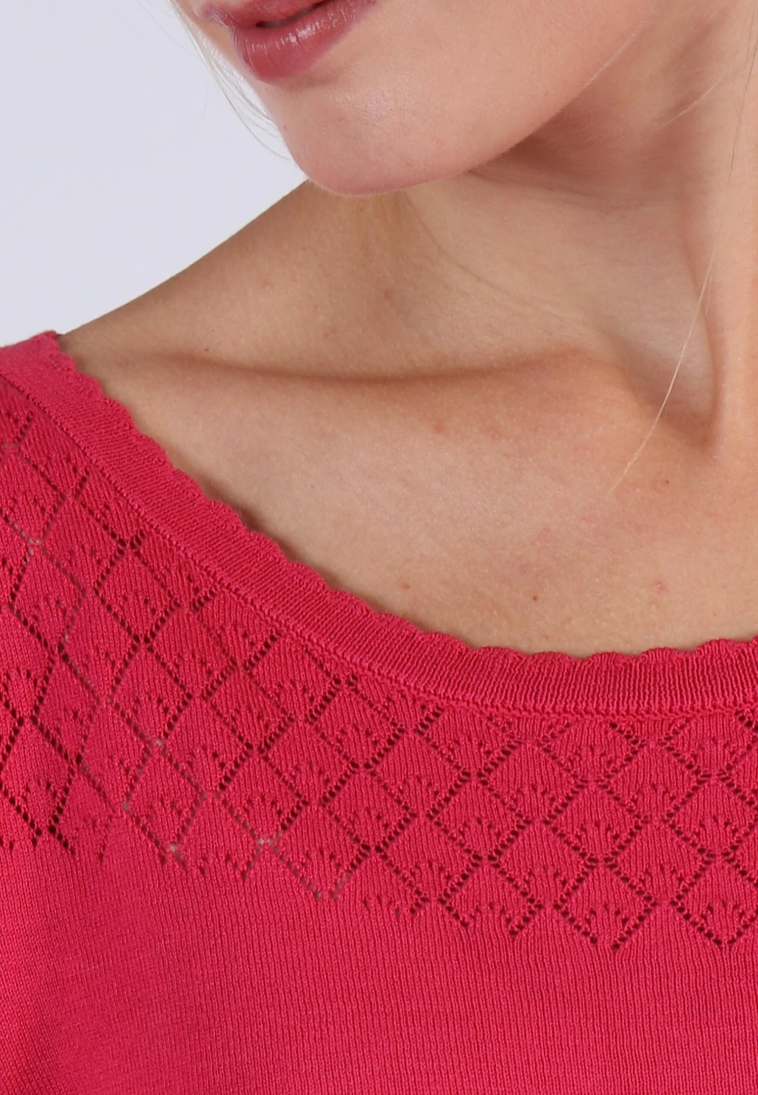 Strickpullover Dafne- Pink – Bild 5
