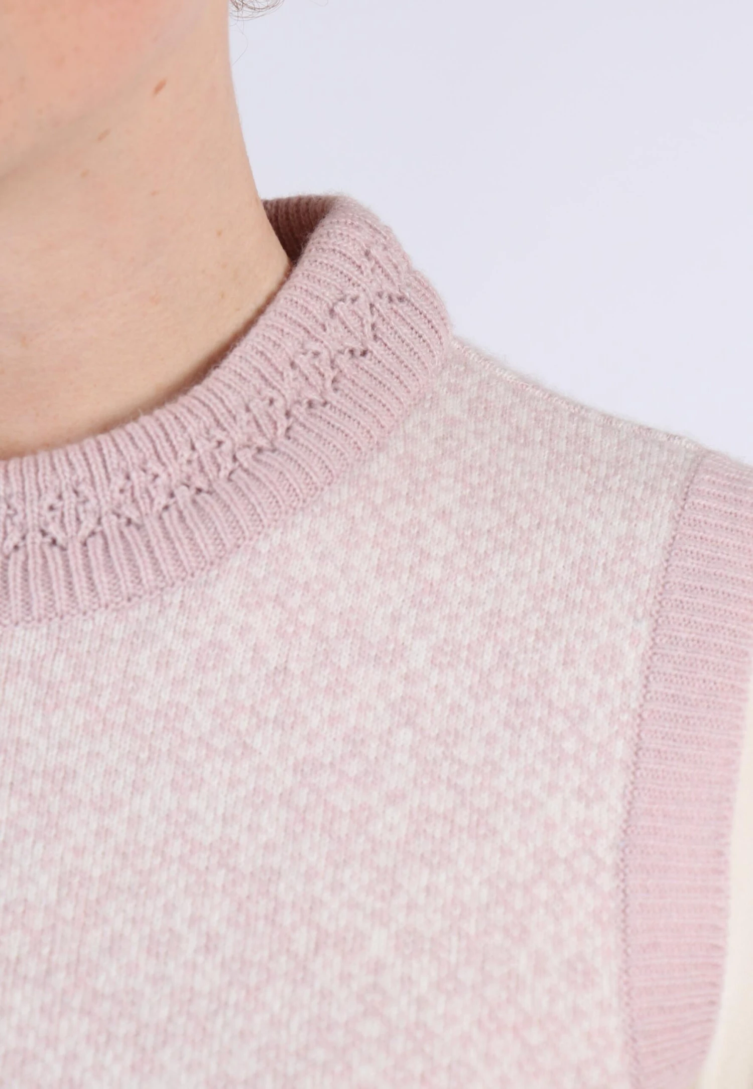 Strickpullunder Rosalie - Rose – Bild 5