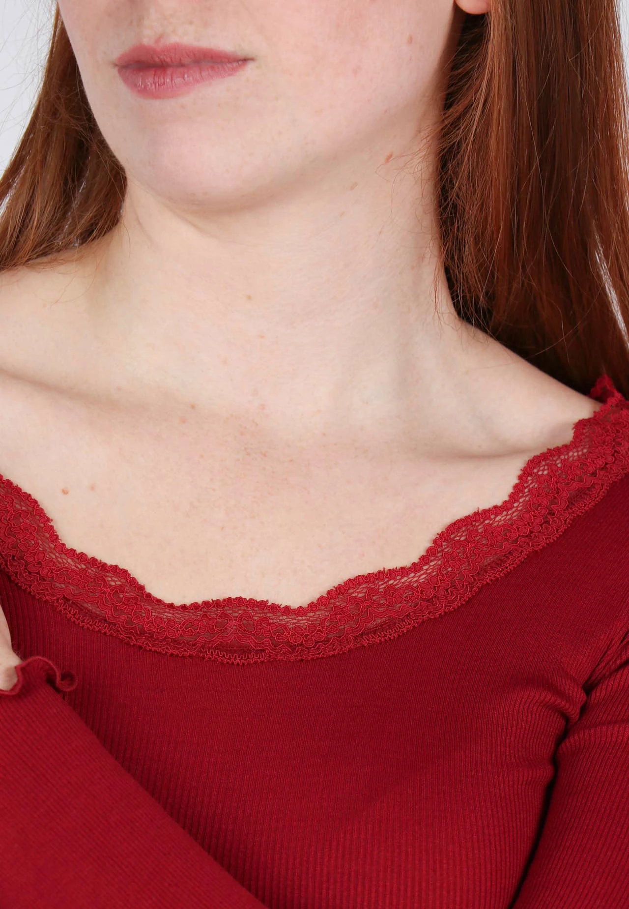 Langarmshirt Lynna - Wine – Bild 5