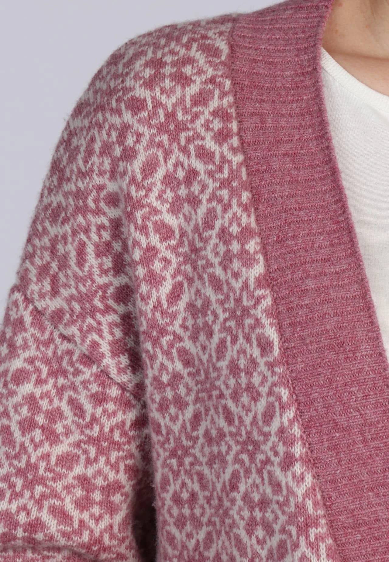 Strickjacke Tilke - Rose – Bild 5