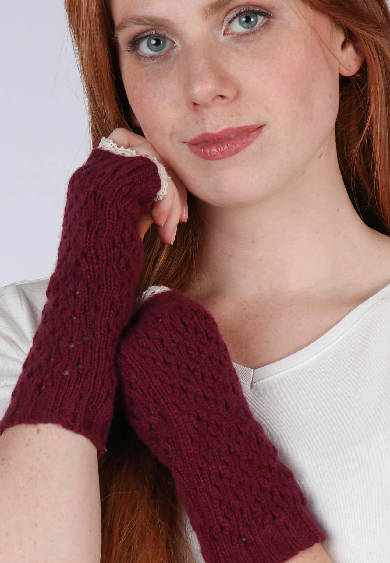 Handstulpe Dalina - Wine – Bild 4