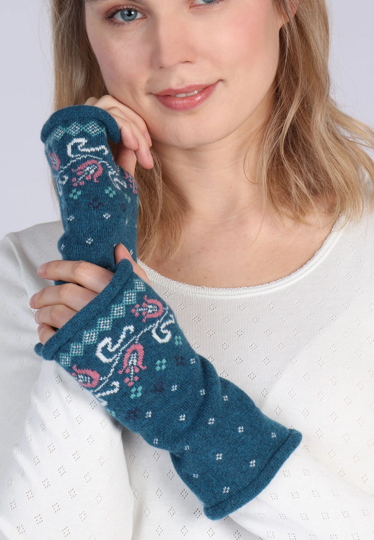 Handstulpe Callista - Deep Ocean – Bild 4