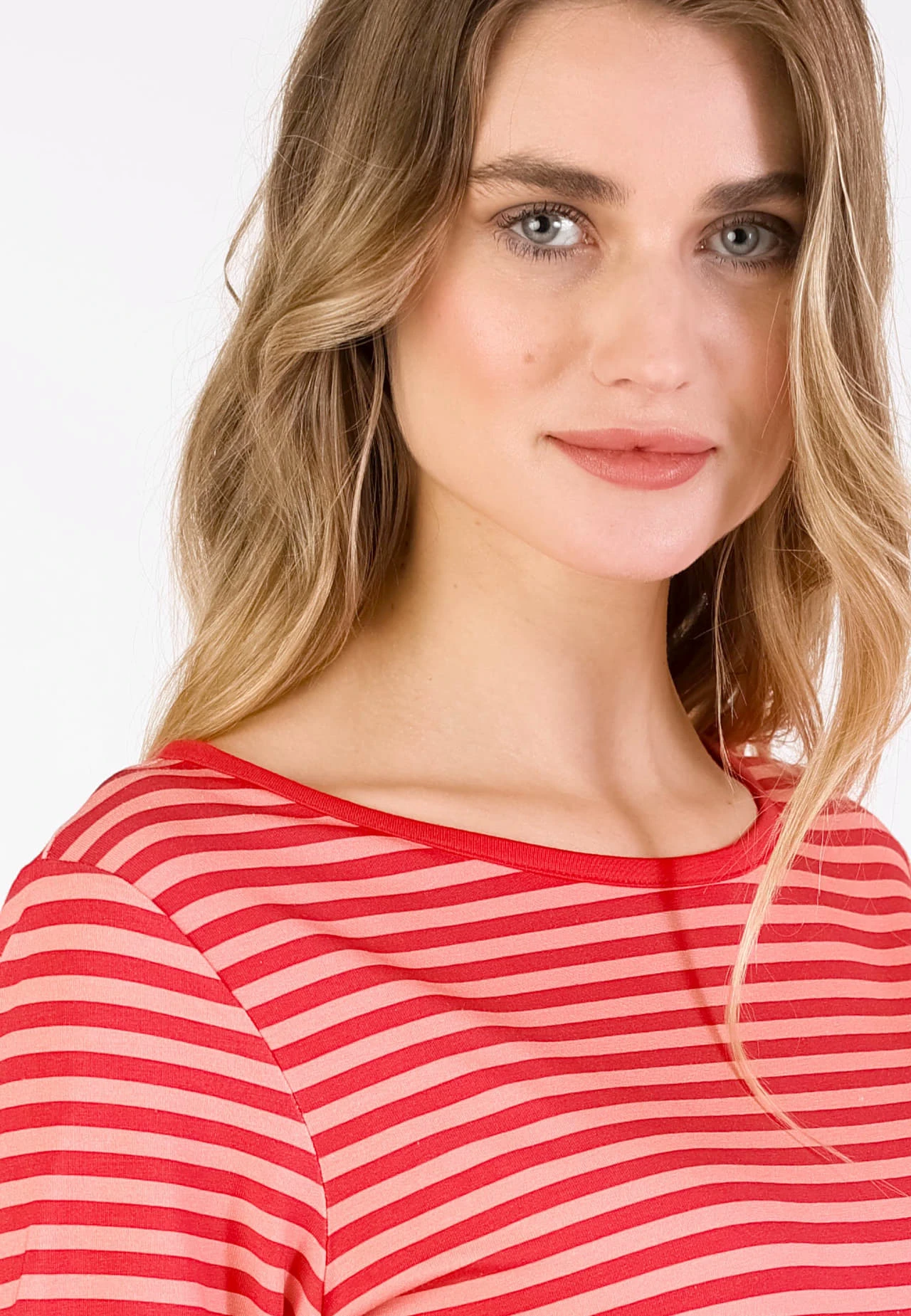 Shirt Ailina Stripe - Poppy – Bild 5