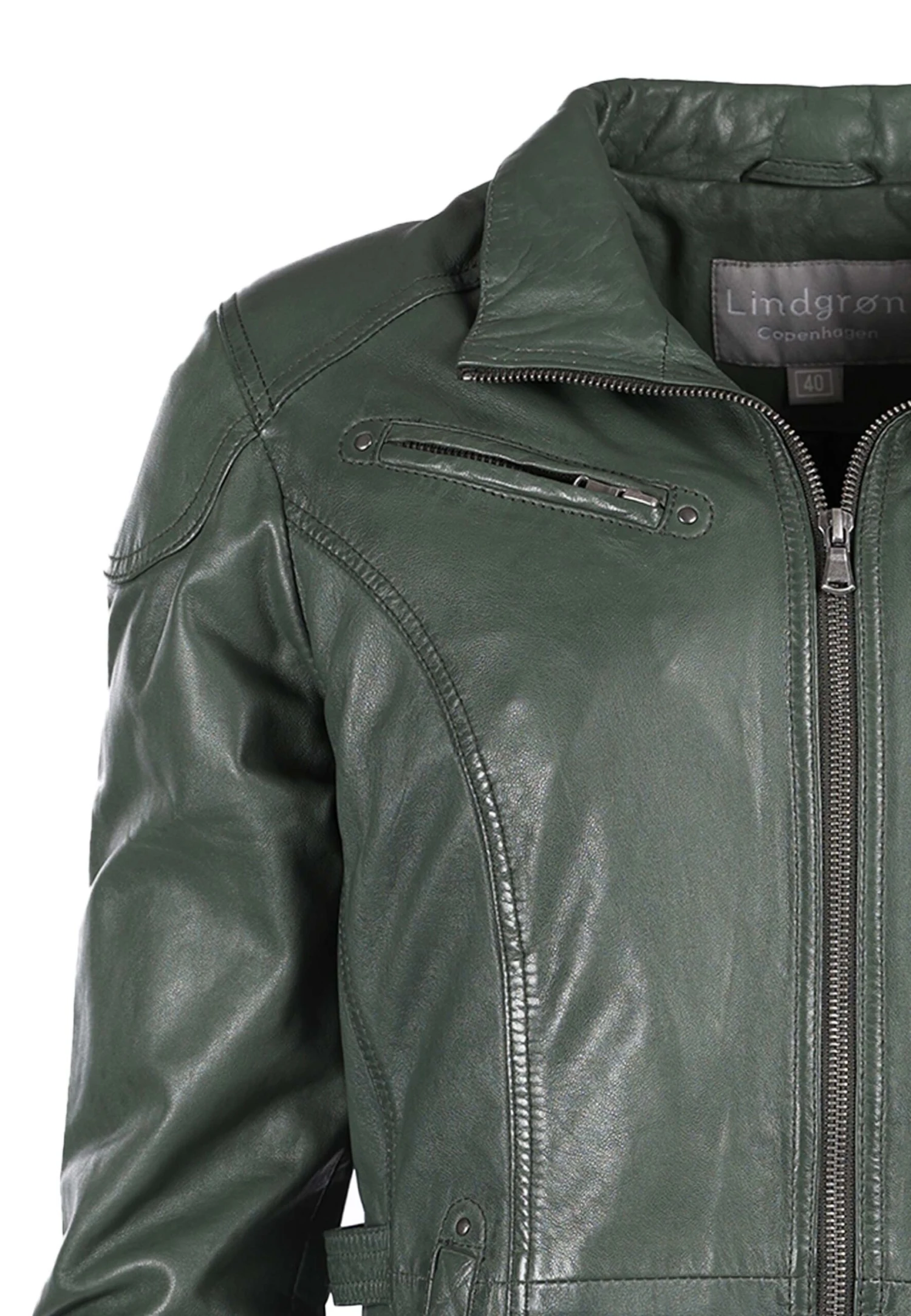 Lederjacke Renea 2 - Thyme – Bild 2