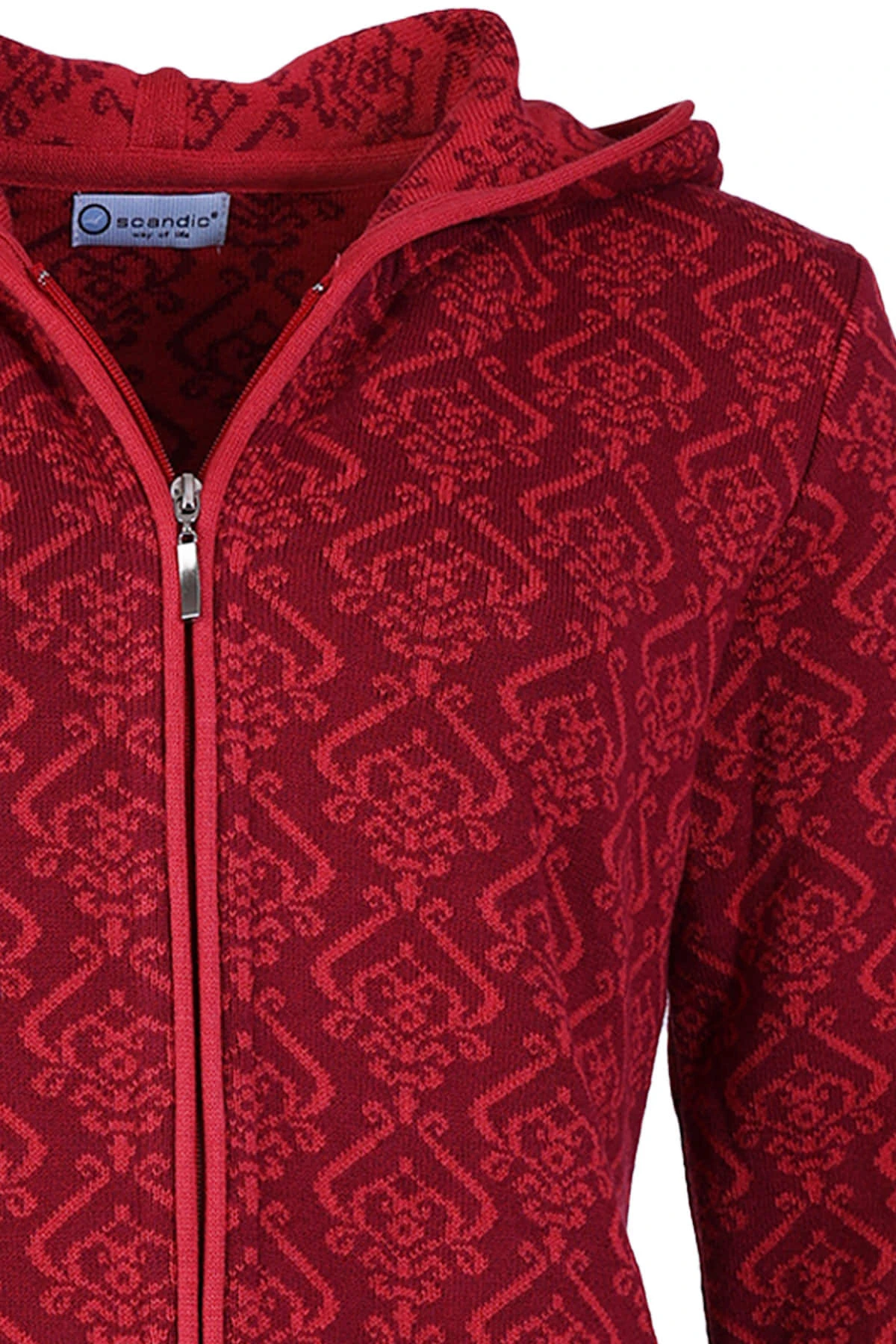 Strickjacke Mareike Smykke - Wine – Bild 3