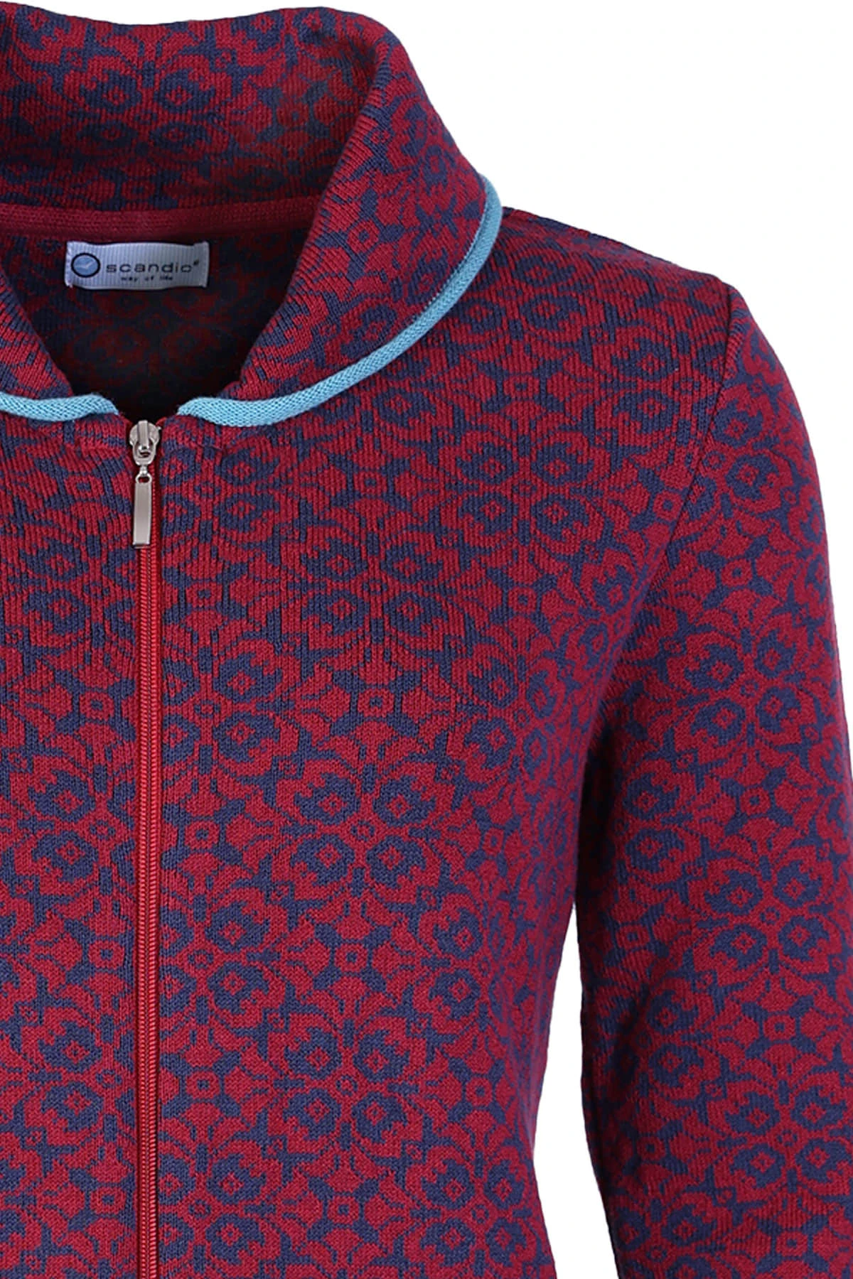 Strickjacke Sofilja Nordiska - Navy – Bild 3