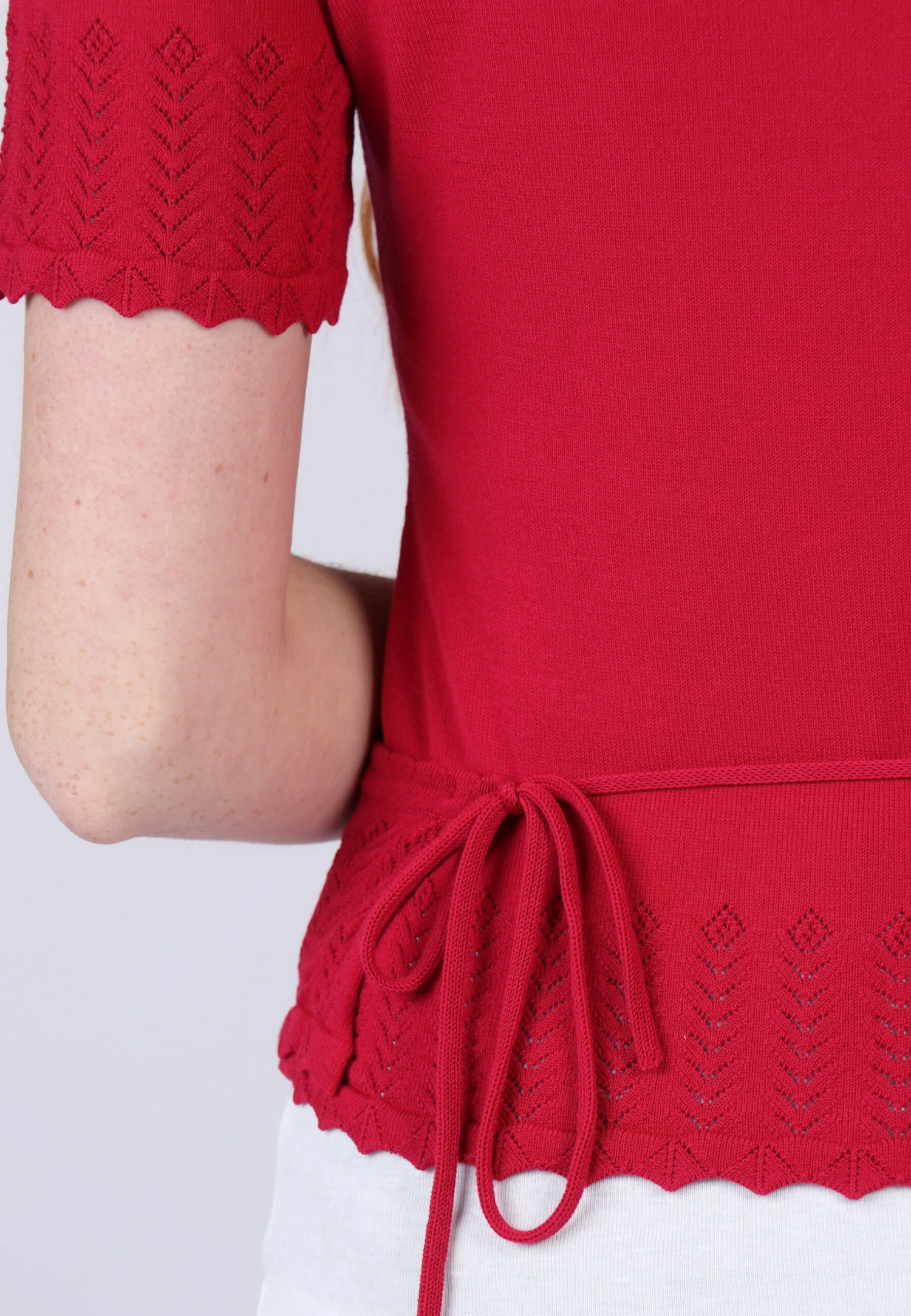 Strickjacke Suki - Rubin – Bild 6