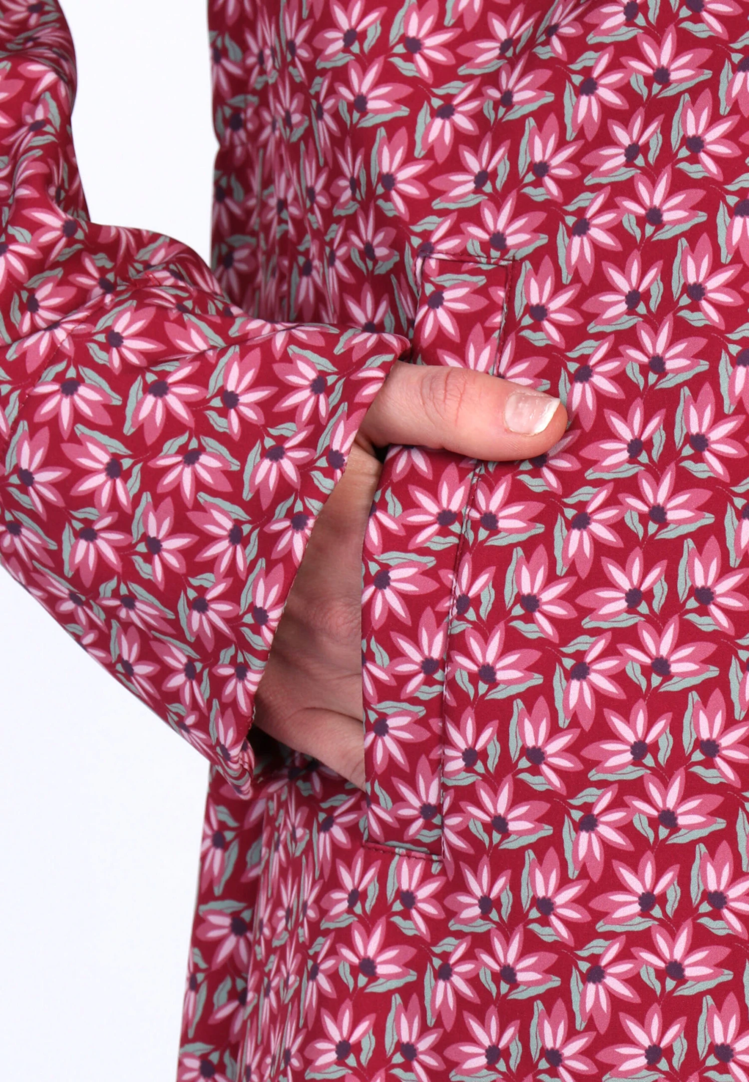 Mantel Lisanne - Wine – Bild 5