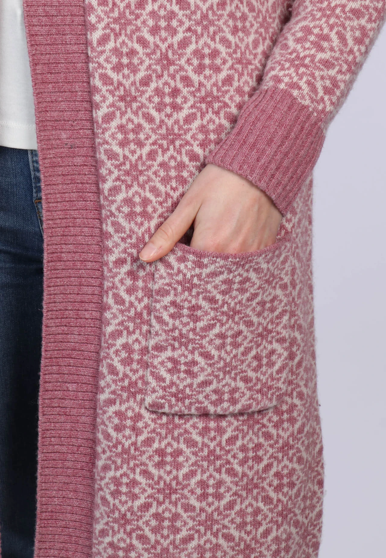 Strickjacke Tilke - Rose – Bild 6