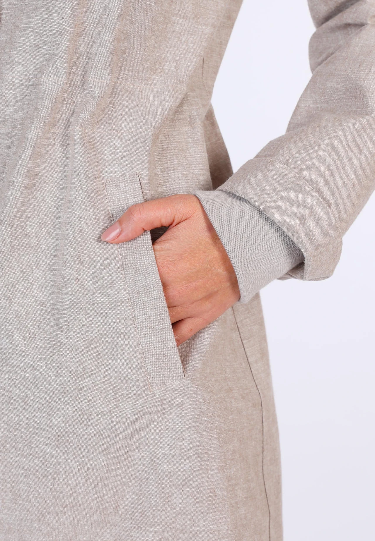 Mantel Eevi- Sand – Bild 6