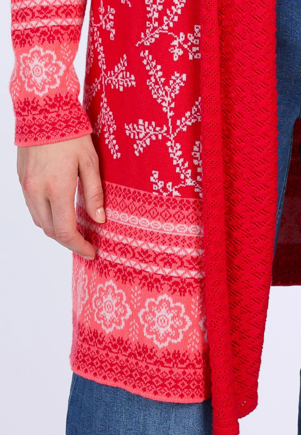 Strickjacke Fredoline - Rubin – Bild 6