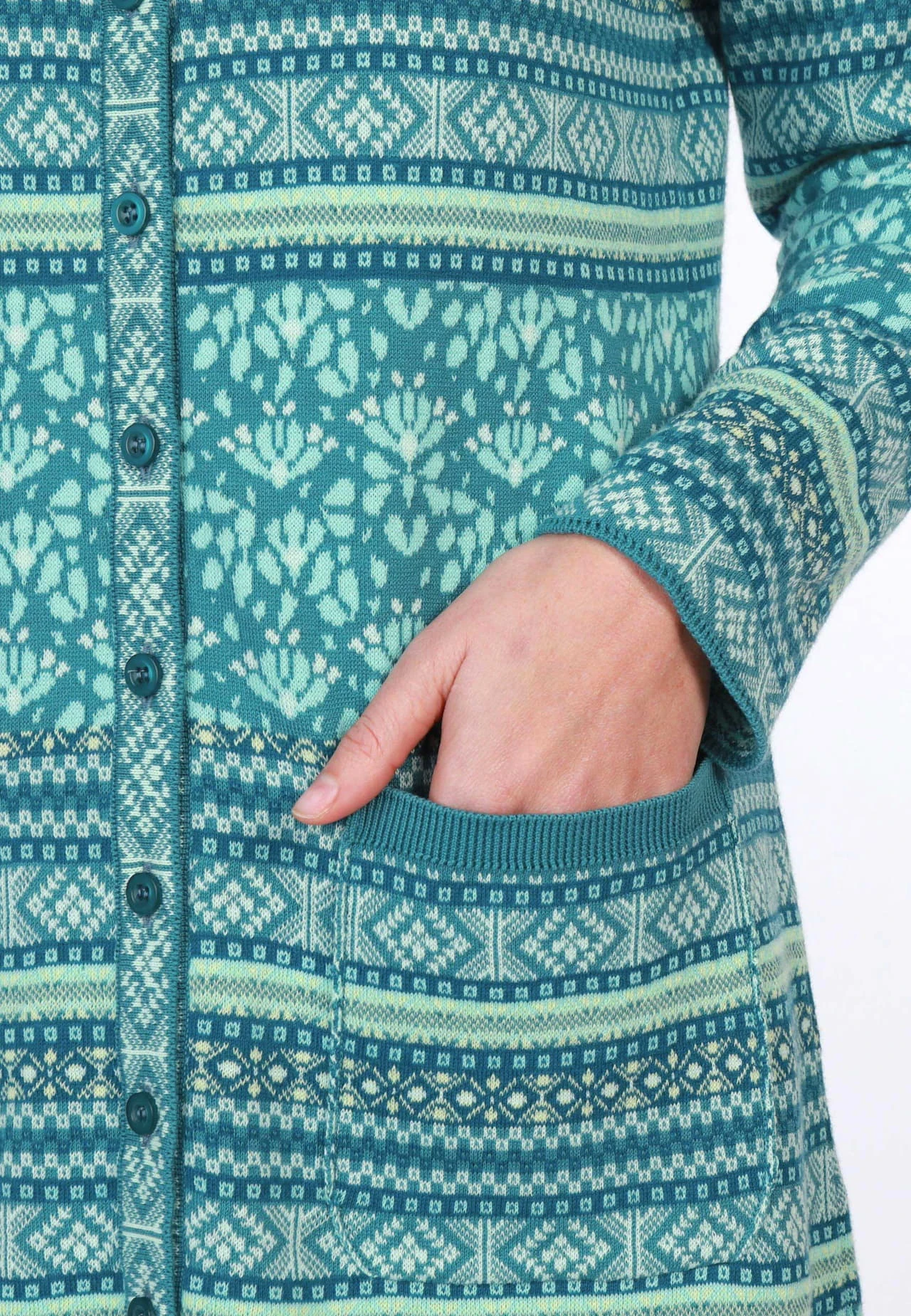 Strickmantel Jordis Garland - Peace – Bild 6