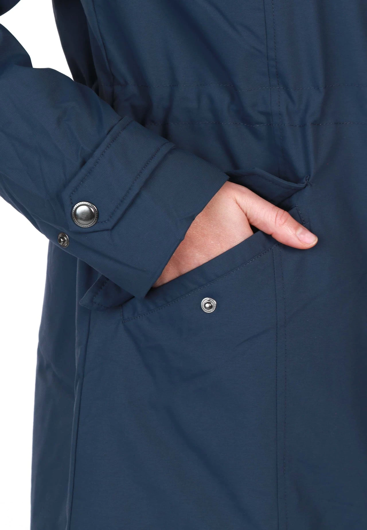 Mantel Neliea- Navy – Bild 6