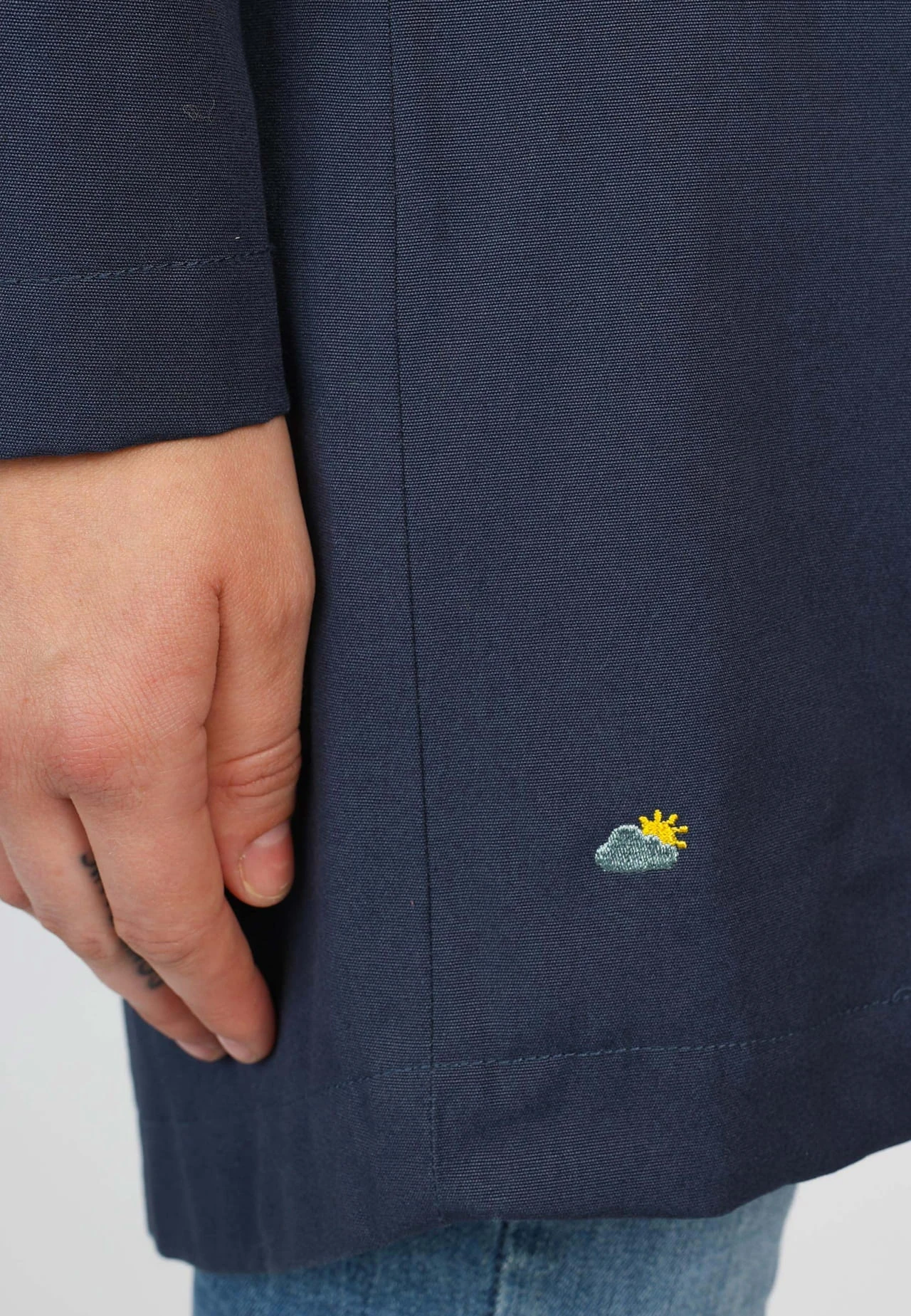 Mantel Venla - Navy – Bild 6