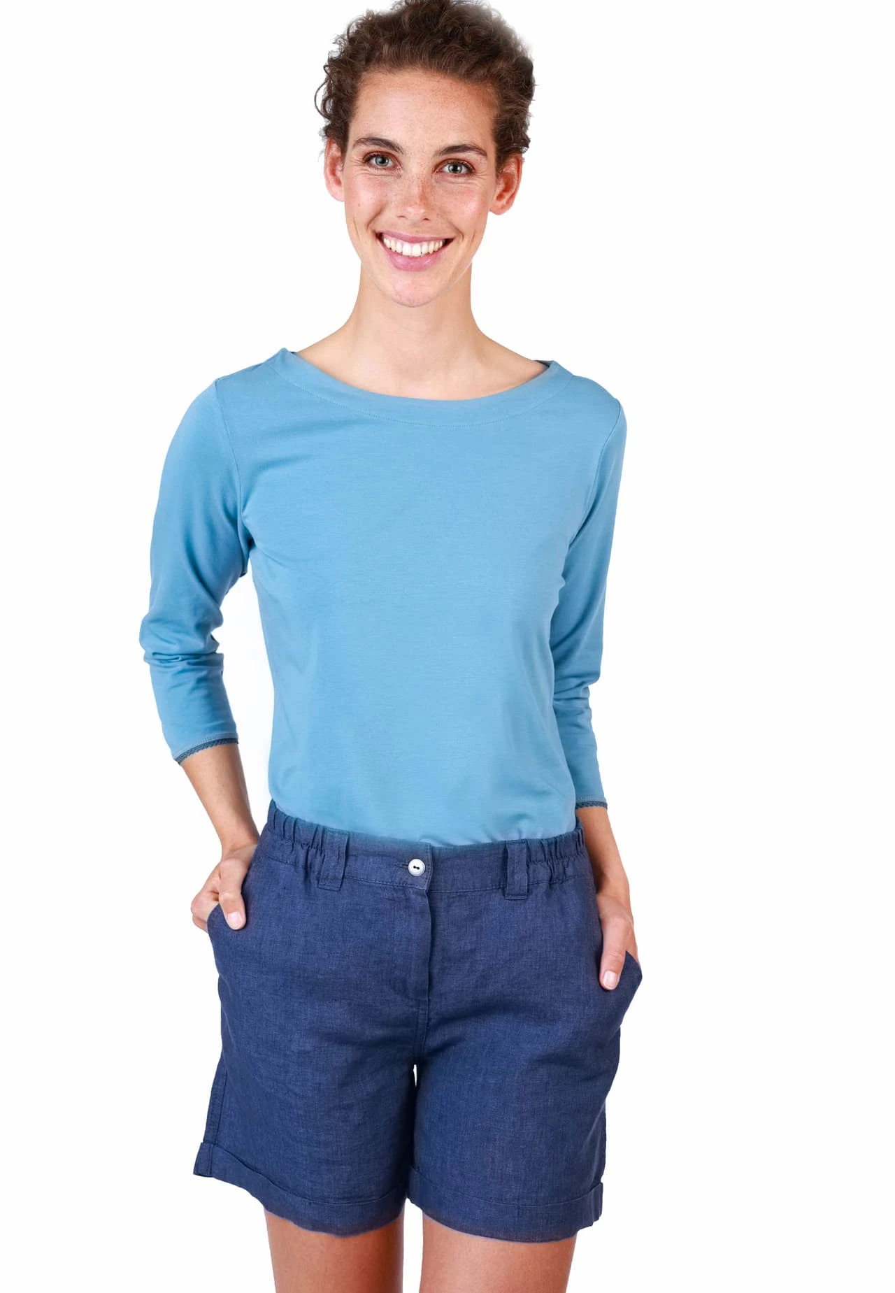 Shorts Feliene - Denim – Bild 5