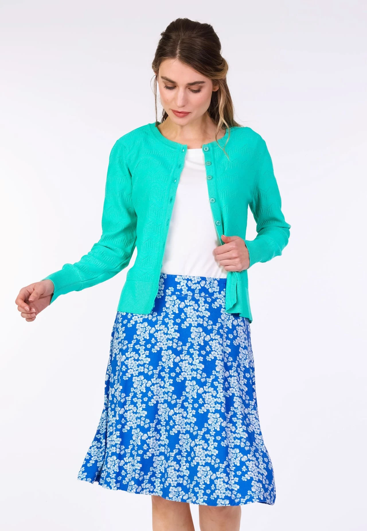 Rock Siana Cherry Blossom - Royal Blue – Bild 5