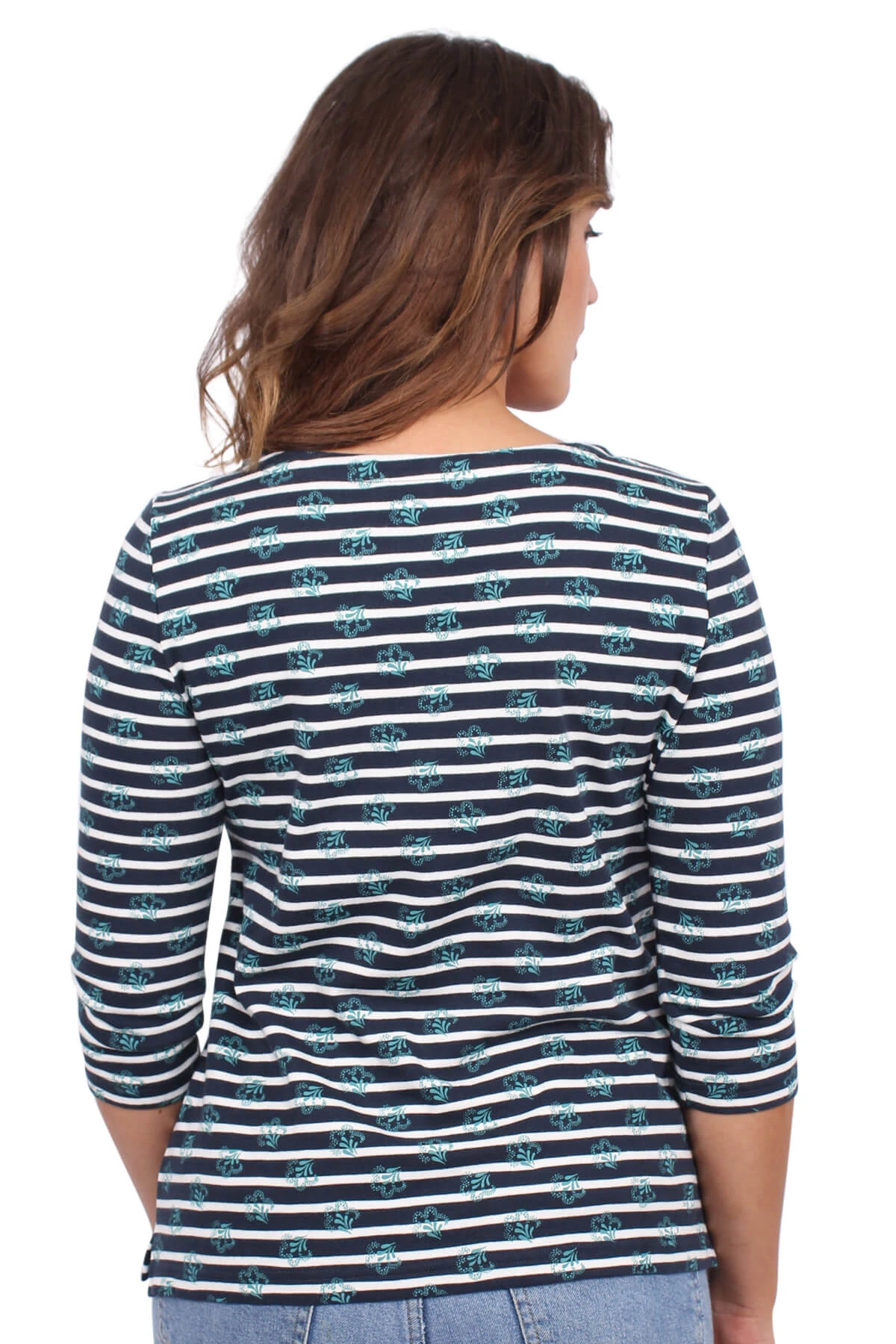 Sweater Holma Print - Navy – Bild 7