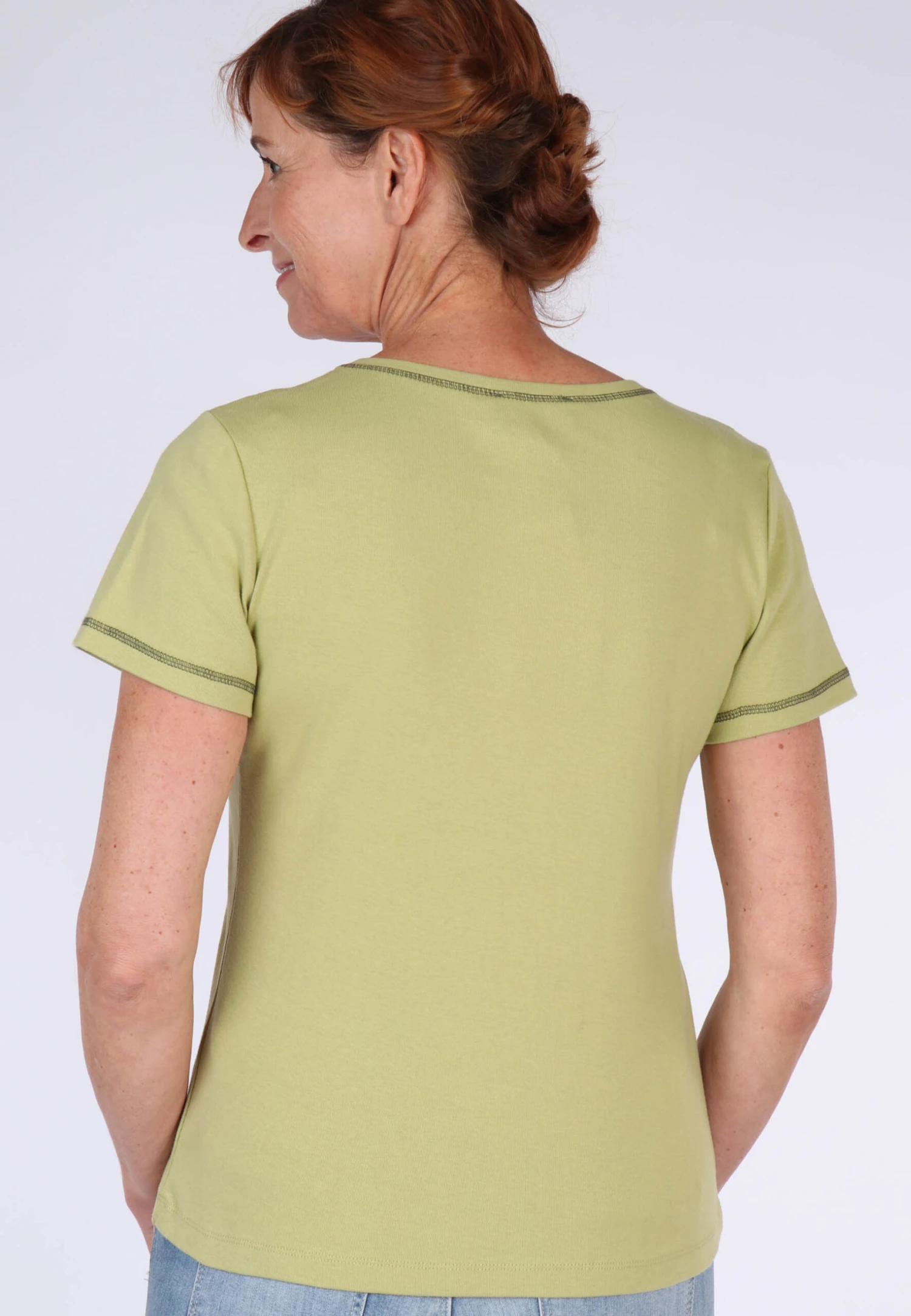 T-Shirt Oriana - Sungrass – Bild 6