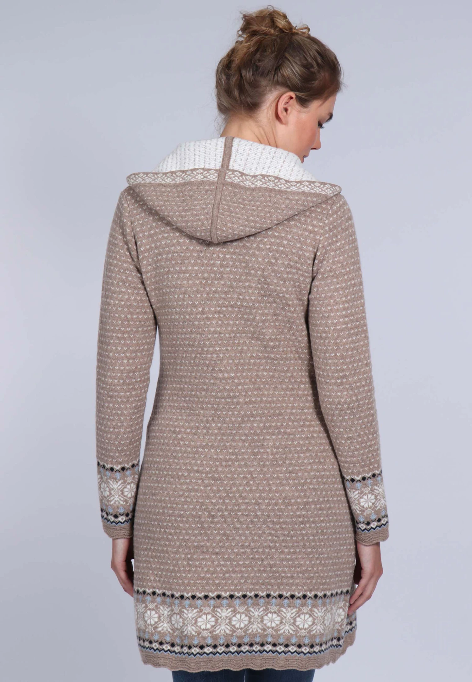 Strickmantel Ann - Camel – Bild 7